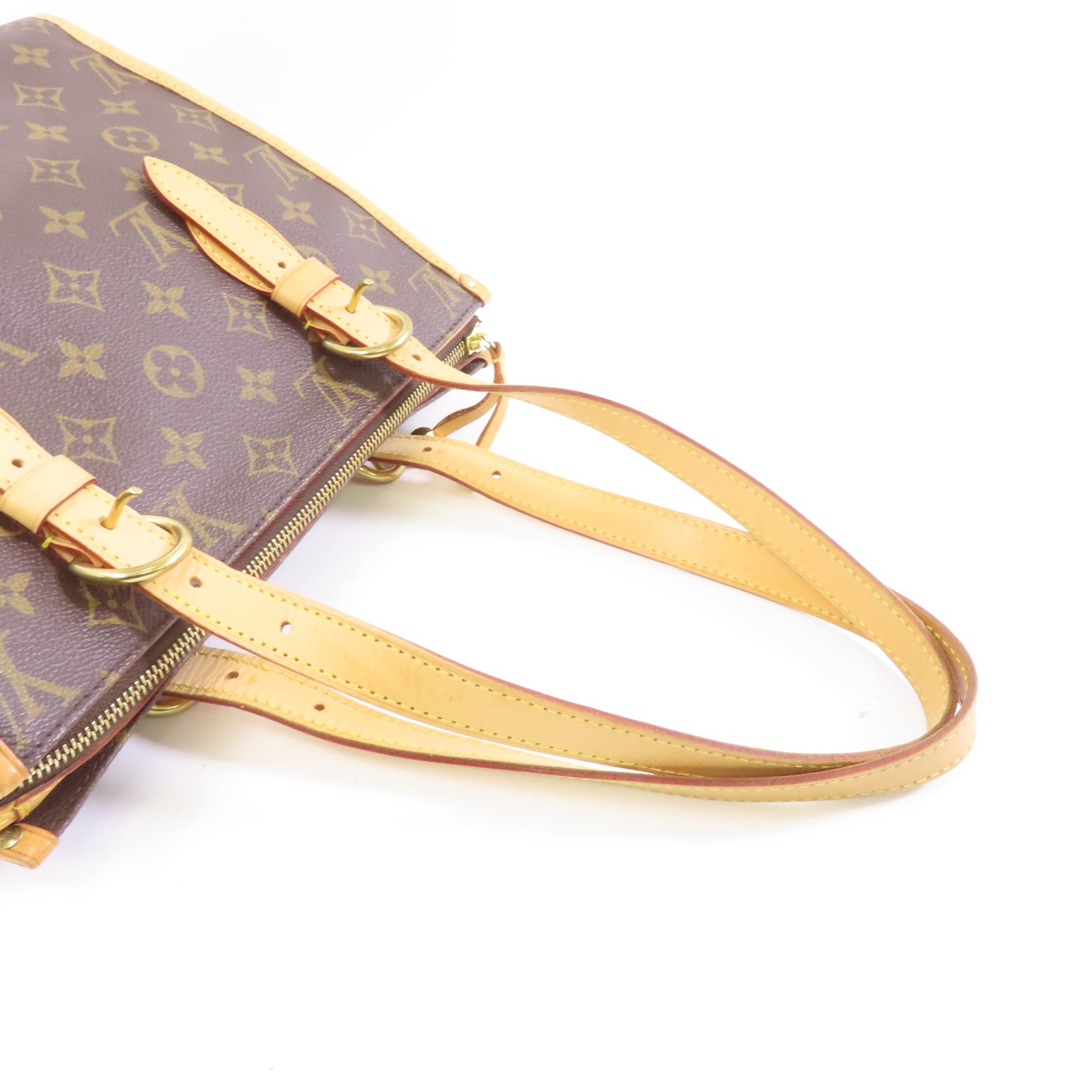 LOUIS VUITTON Monogram Popincourt Haut金扣肩背袋啡色