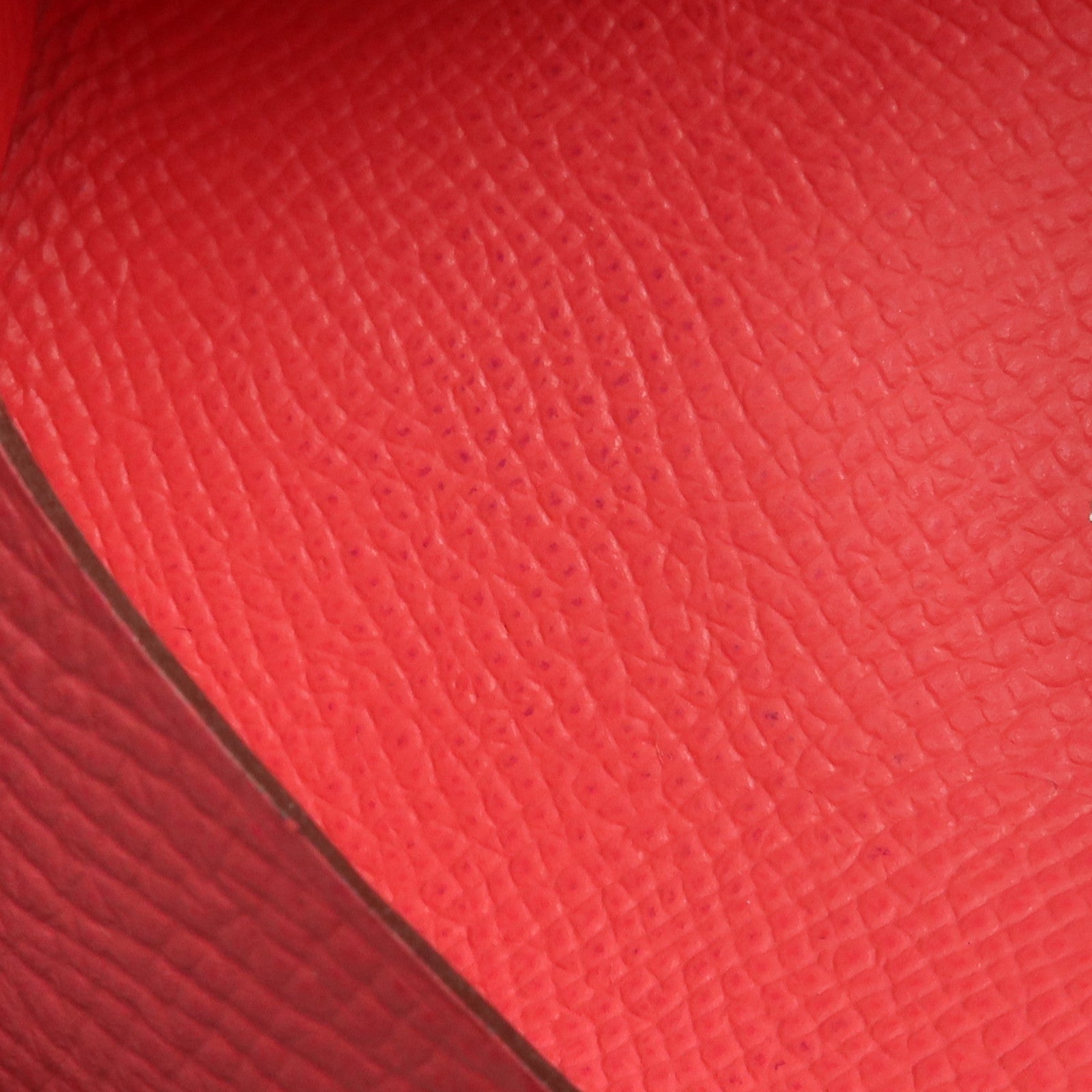 HERMES Epsom皮革Calvi Card Holder卡片套Rose Jaipur