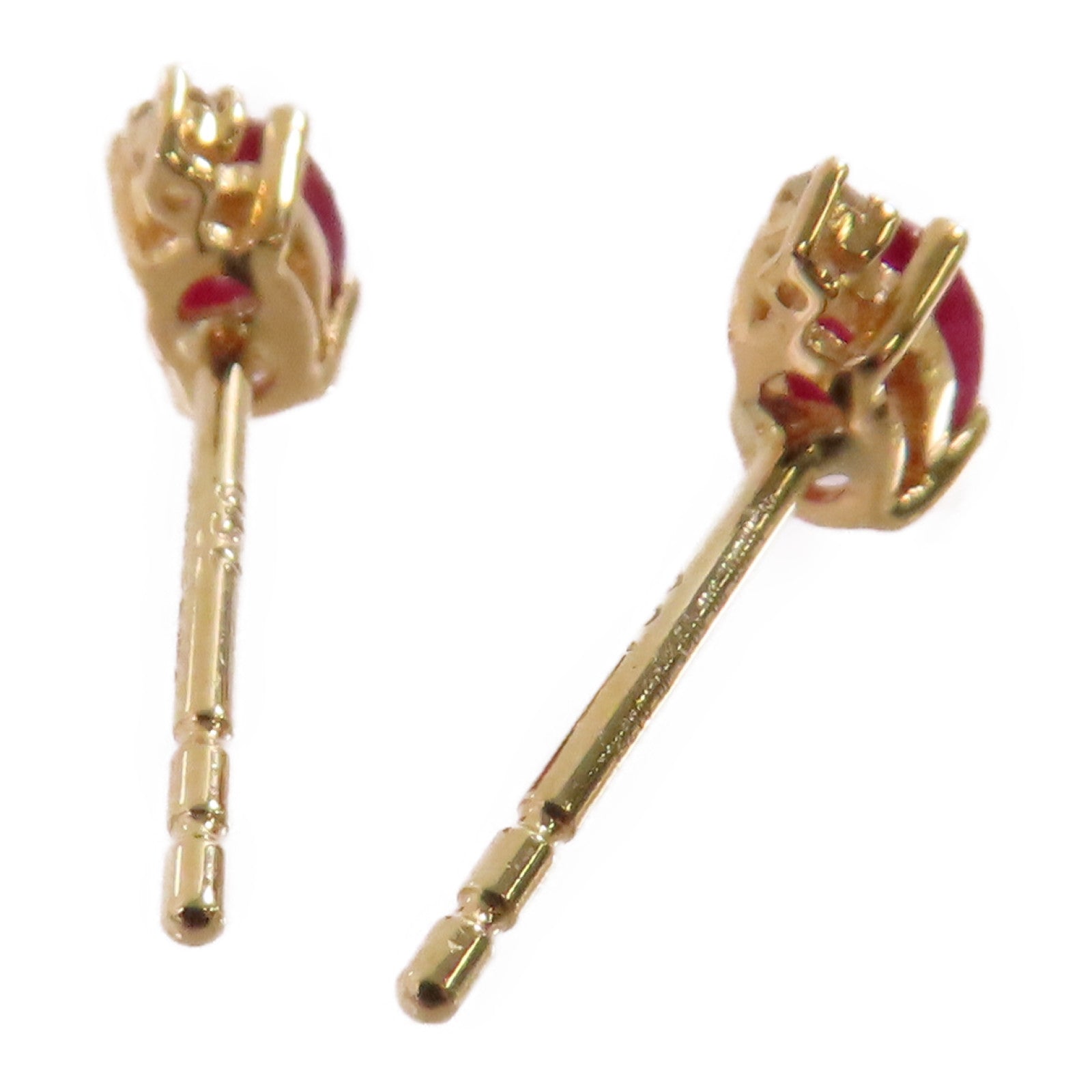 JEWELRY 18K黃金/紅寶石Ruby Earrings耳環