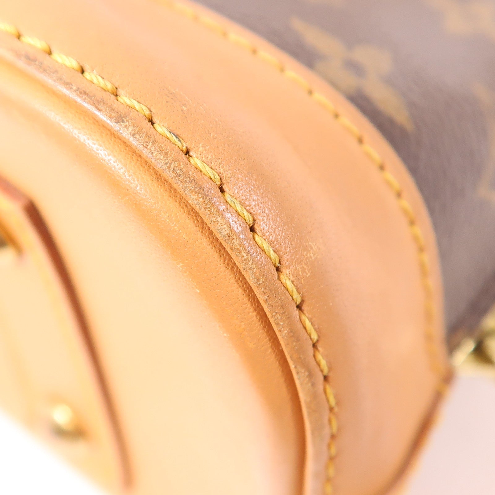 LOUIS VUITTON Monogram Alma BB金扣手挽肩背兩用袋