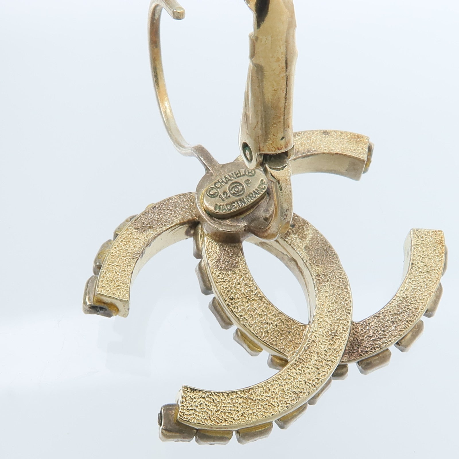 CHANEL 金屬/水晶Earrings耳環