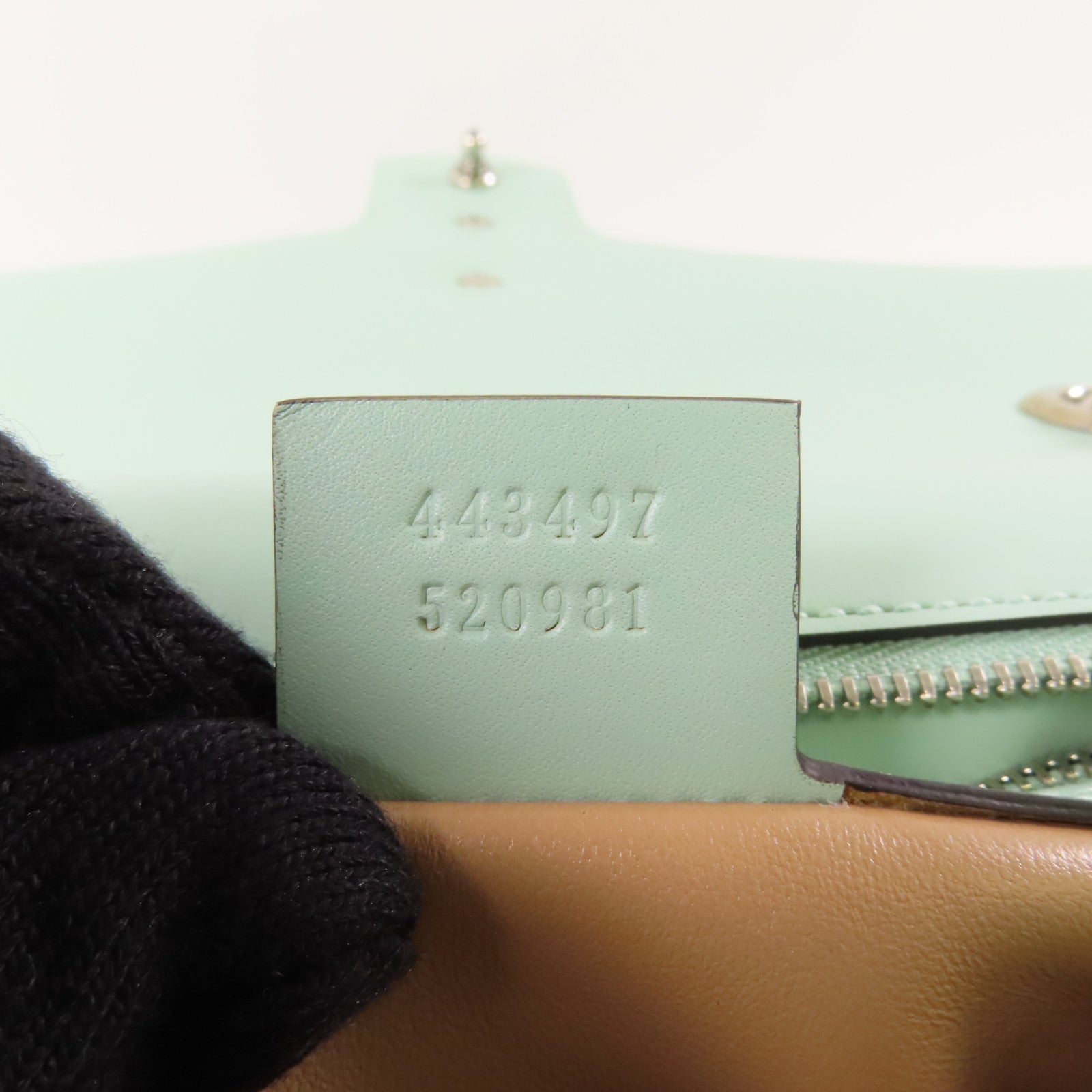 GUCCI 【激減優惠】蛇皮皮革GG Marmont銀扣鏈帶手挽肩背兩用袋