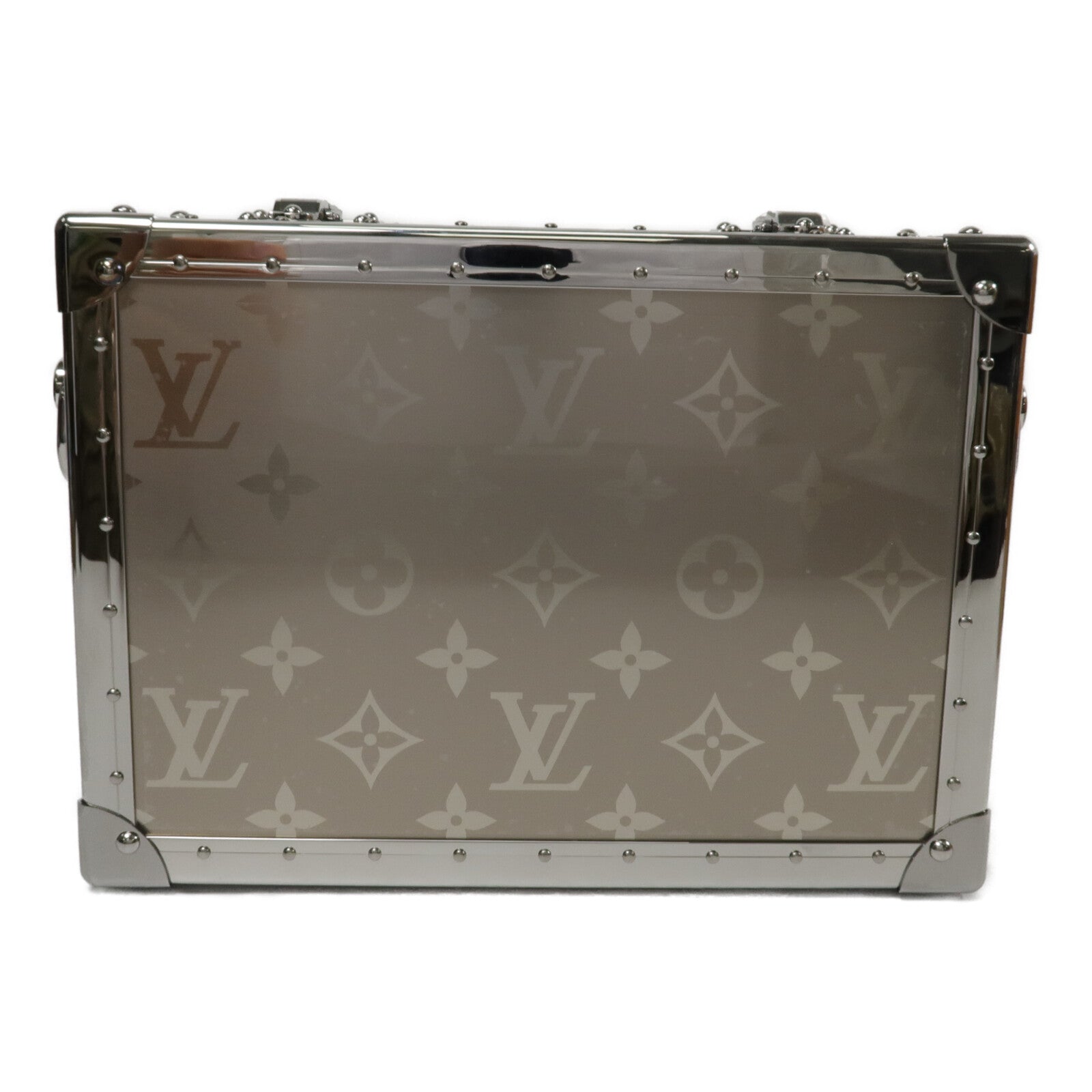 LOUIS VUITTON Monogram Titanium Clutch Box手拿包