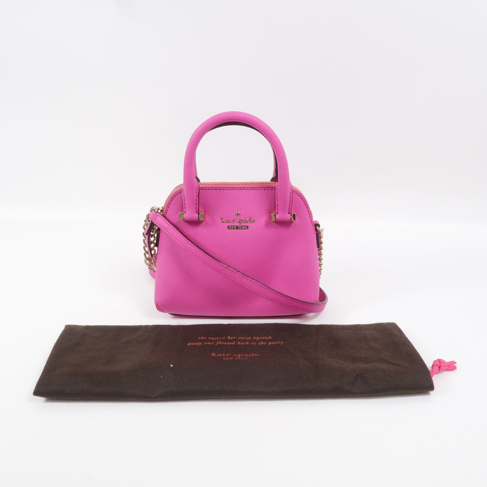 Kate Spade 牛皮皮革Shoulder Bag手挽肩背兩用袋