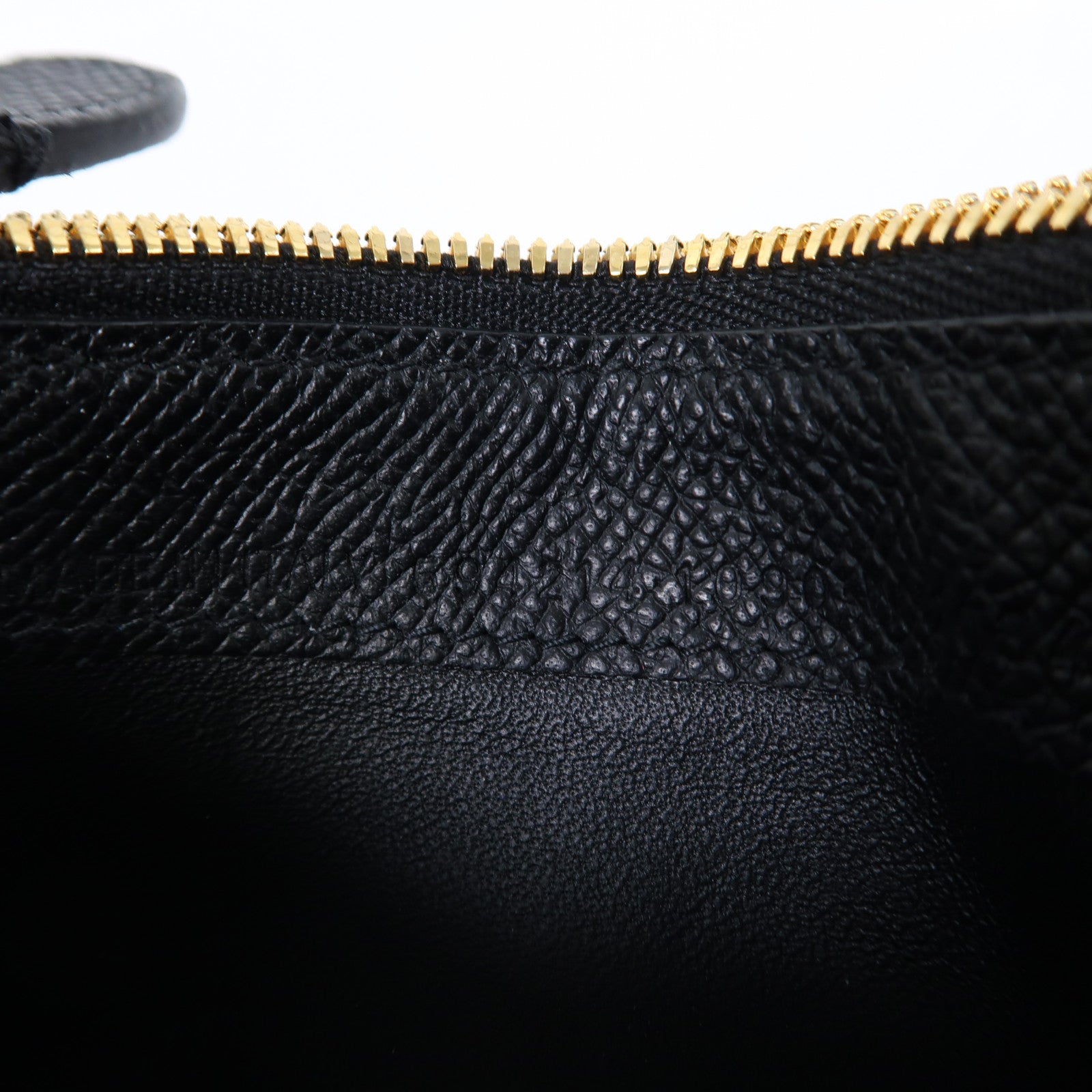 BALENCIAGA 牛皮皮革Card Case金扣卡片套黑色