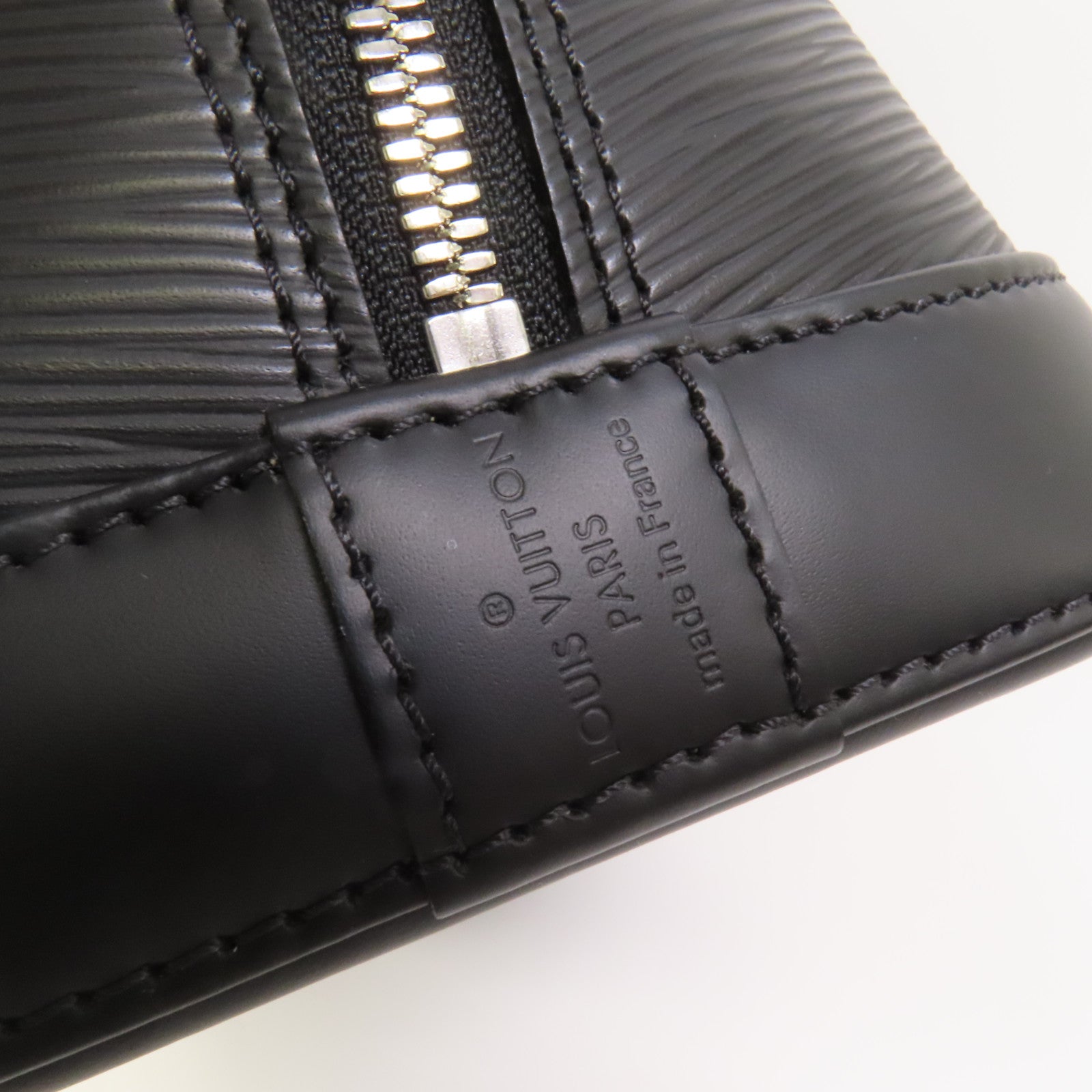 LOUIS VUITTON Epi Alma PM銀扣手挽袋