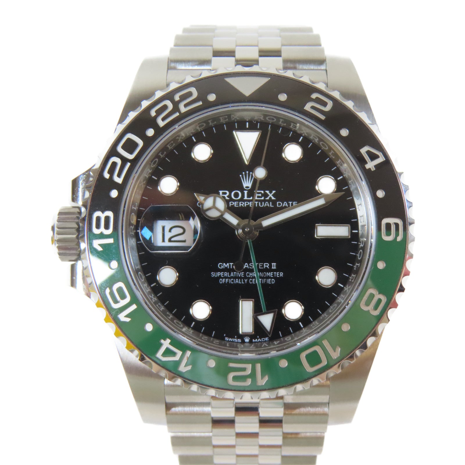 ROLEX GMT Master II不鏽鋼手錶黑色