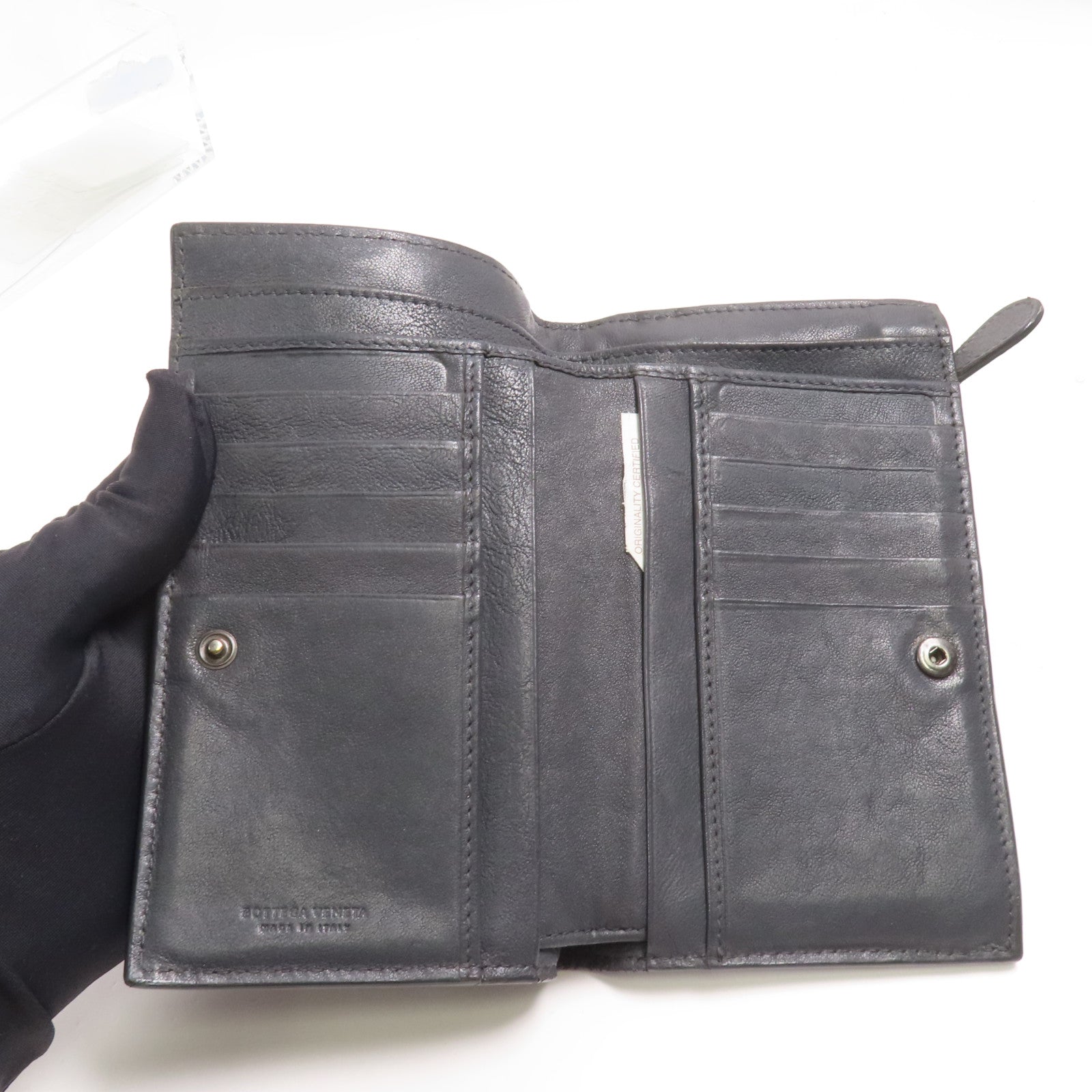 BOTTEGA VENETA 羊皮皮革Wallet錢包