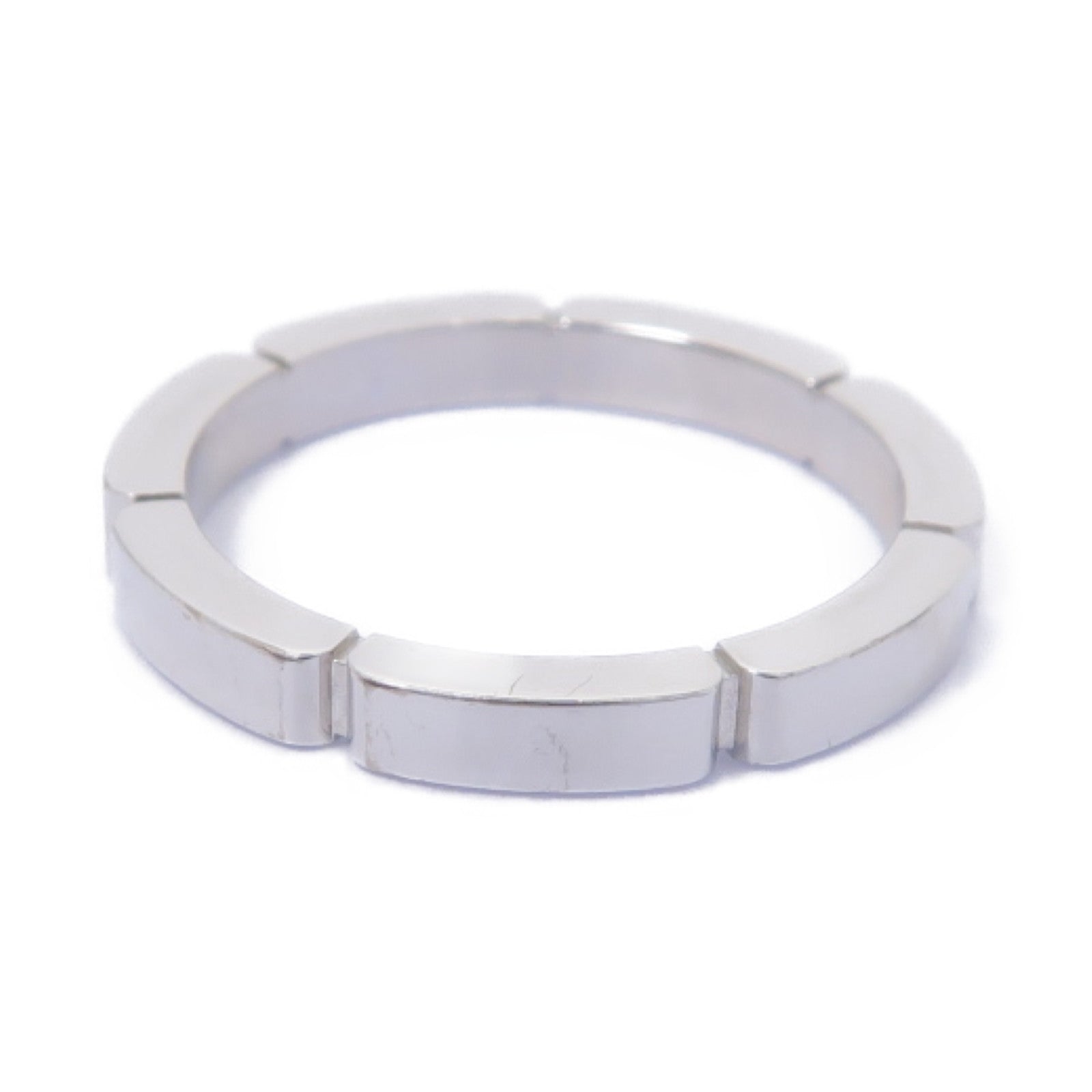 CARTIER 【激減優惠】18K白金Diamond Ring鑽石戒指US#6.25/Cartier#53