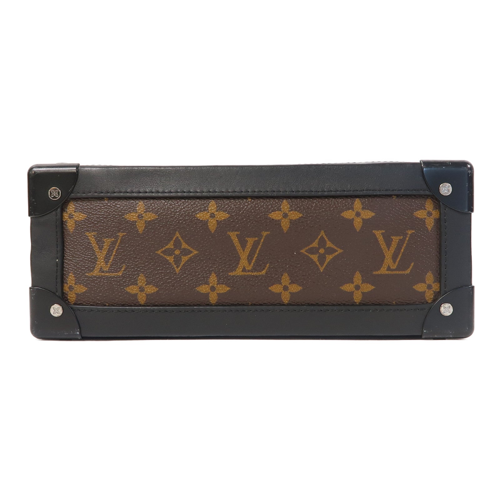 LOUIS VUITTON Monogram Soft Trunk肩背袋啡色