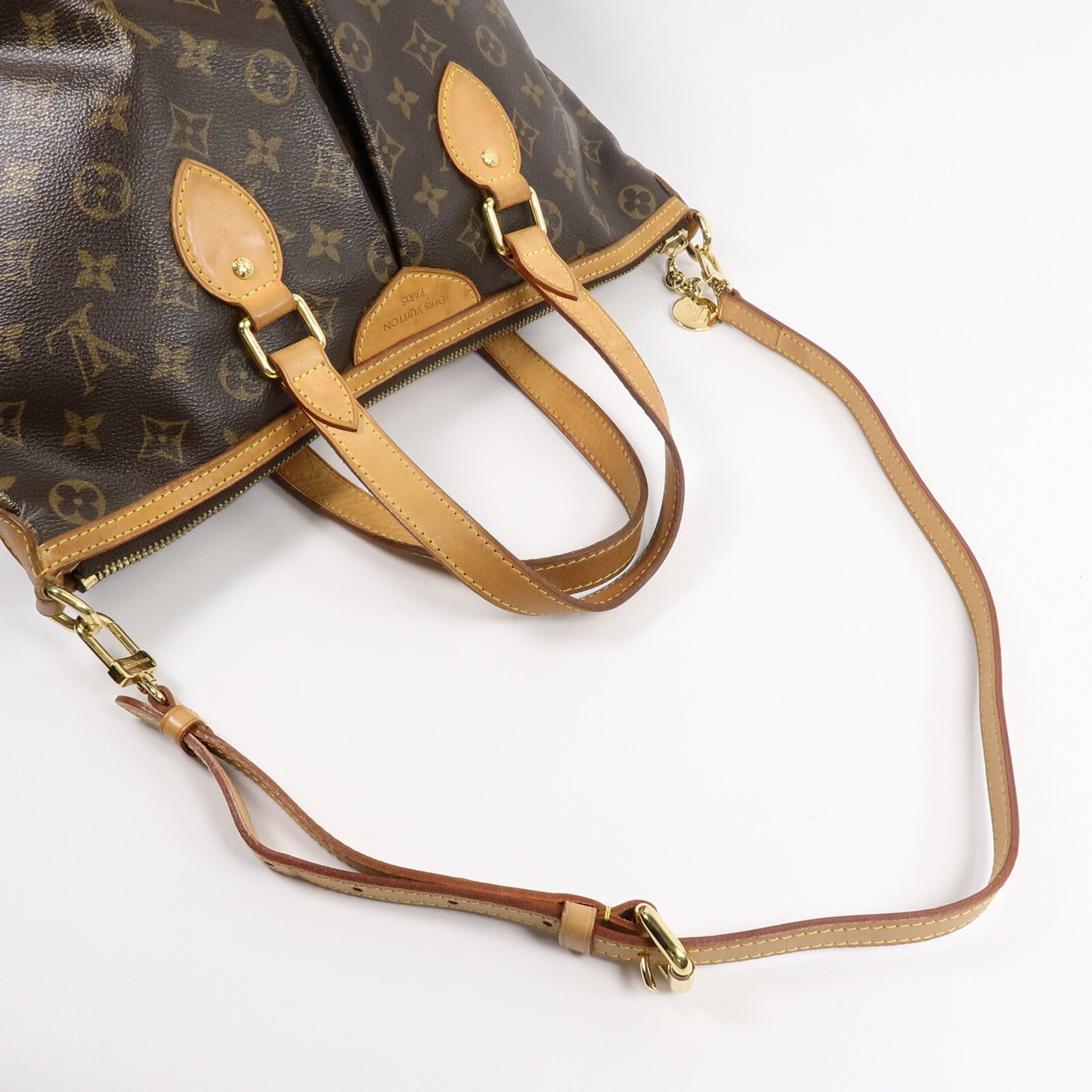 LOUIS VUITTON Monogram Palermo PM手挽肩背兩用袋