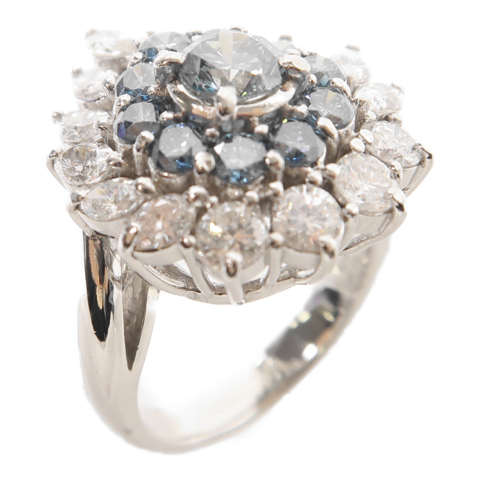JEWELRY 【激減優惠】PT900鉑金Diamond Ring 0.63ct鑽石 2.8鑽石戒指US#6