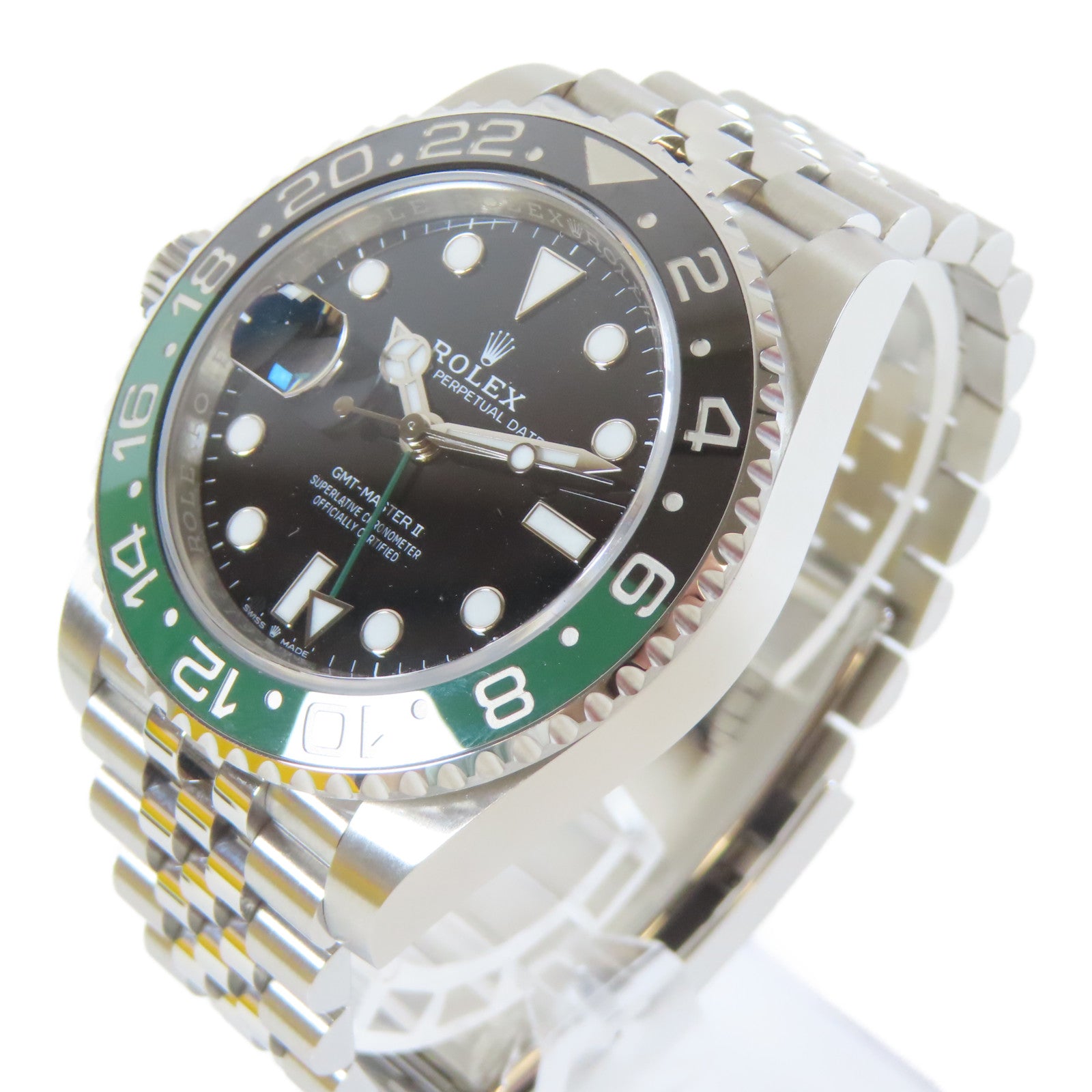 ROLEX GMT Master II不鏽鋼手錶黑色
