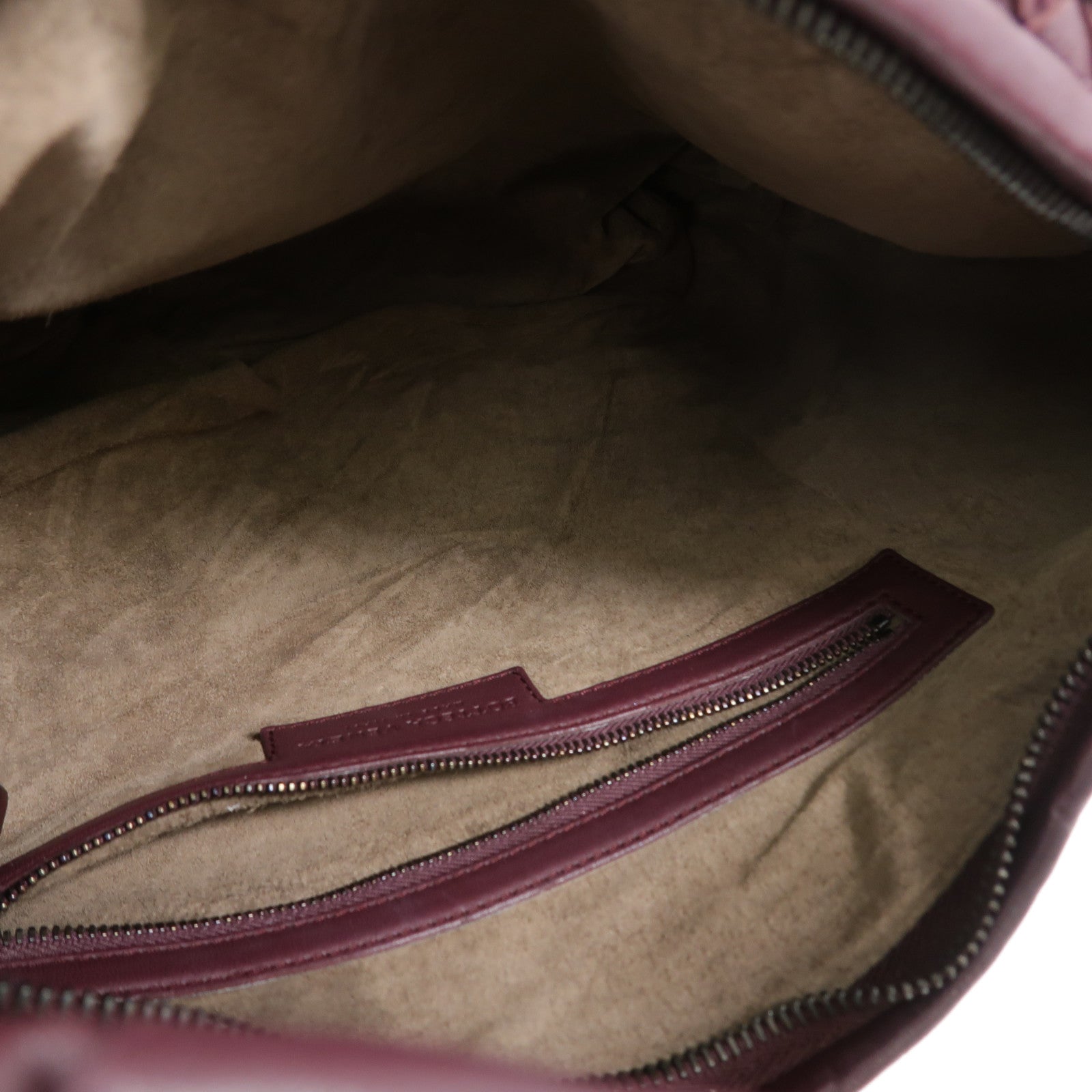 BOTTEGA VENETA 牛皮皮革/天鵝絨Intrecciato Hobo手挽袋