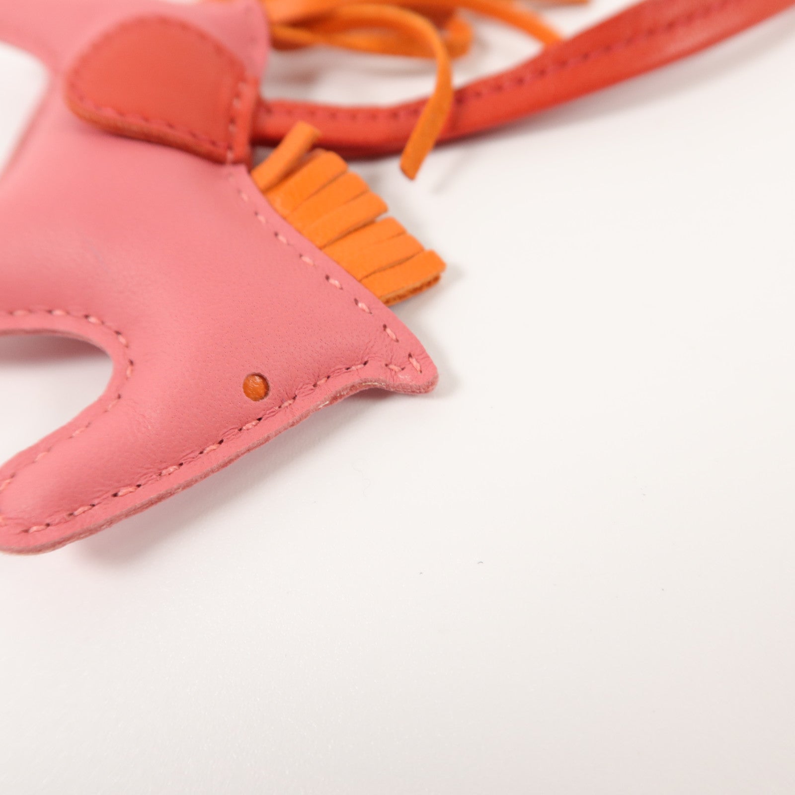 HERMES Milo皮革Rodeo PM掛飾
