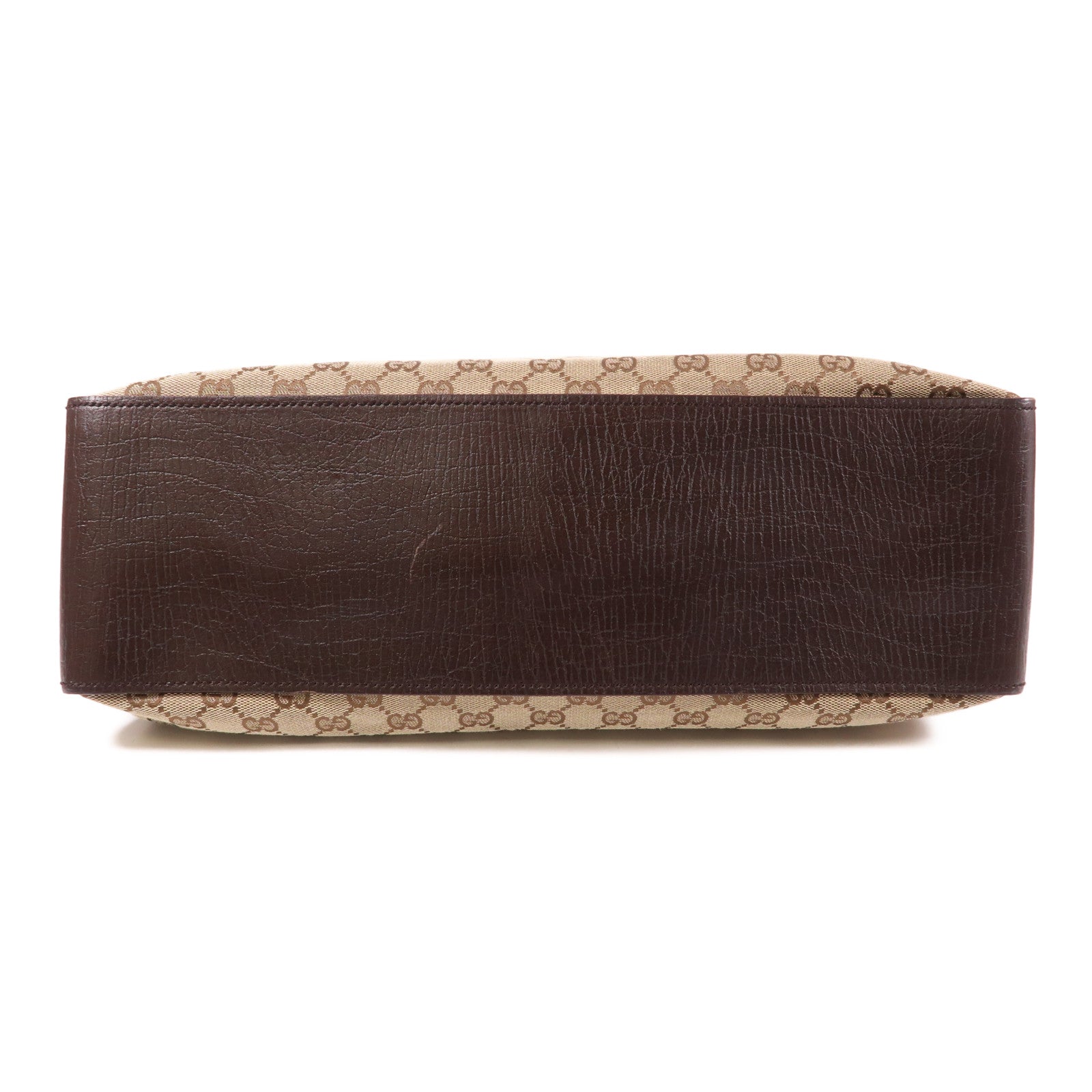 GUCCI 【激減優惠】帆布/皮革Hand Bag金扣手挽袋