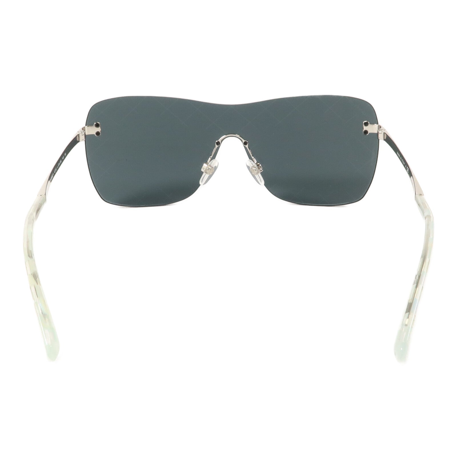 CHANEL PVC/金屬Runway Shield Sunglass太陽眼鏡