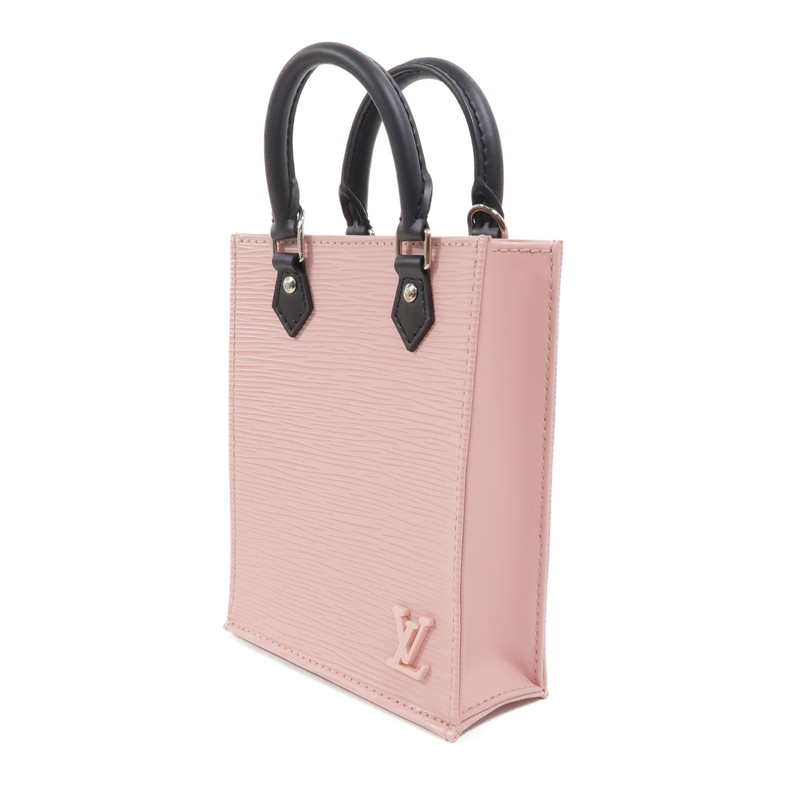 LOUIS VUITTON Epi Petit Sac Plat手挽肩背兩用袋