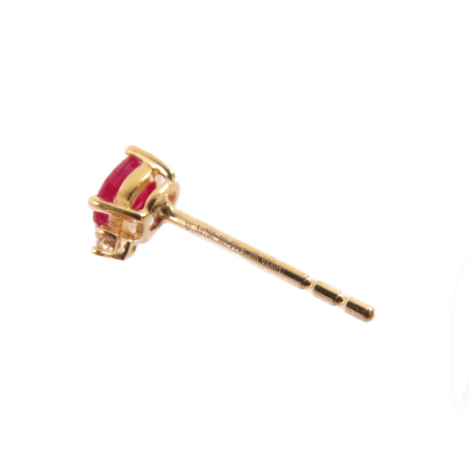JEWELRY 18K黃金/紅寶石Ruby Earrings耳環