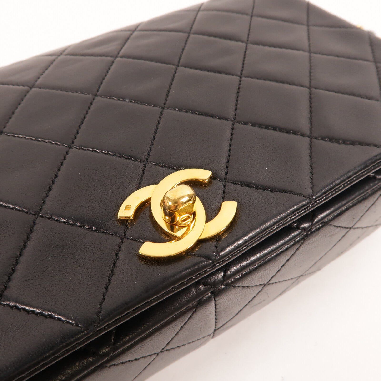 CHANEL 羊皮皮革Vintage Chain Shoulder肩背袋