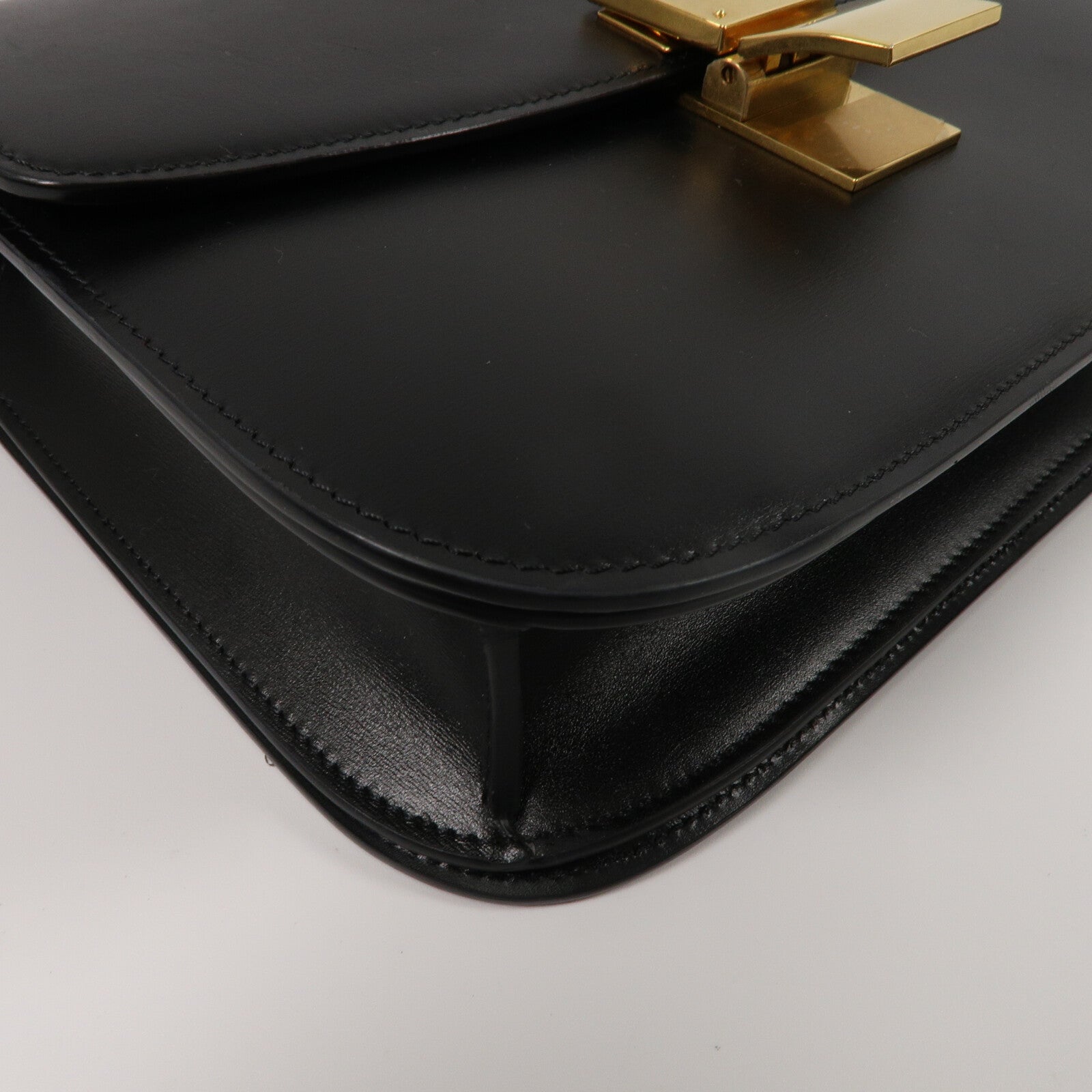 CELINE 牛皮皮革Classic Box肩背袋