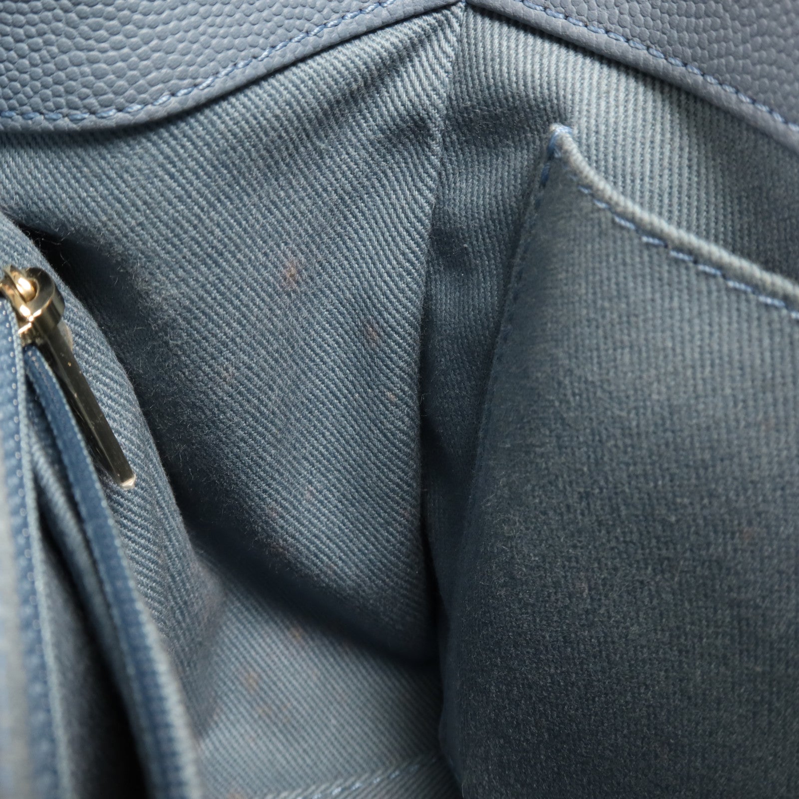 CHANEL 牛皮皮革Chain Shoulder金扣手挽肩背兩用袋