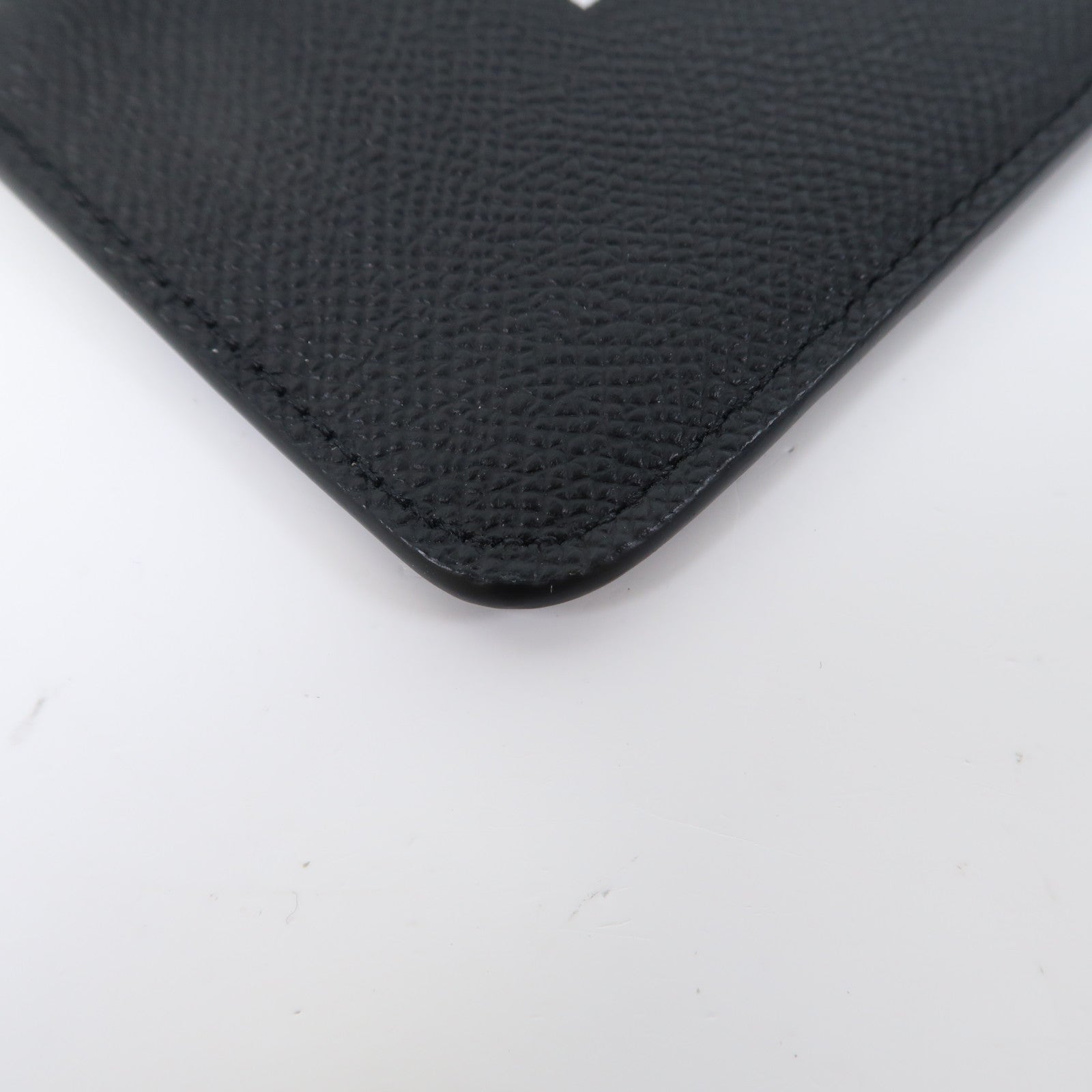 BALENCIAGA 牛皮皮革Card Case金扣卡片套黑色