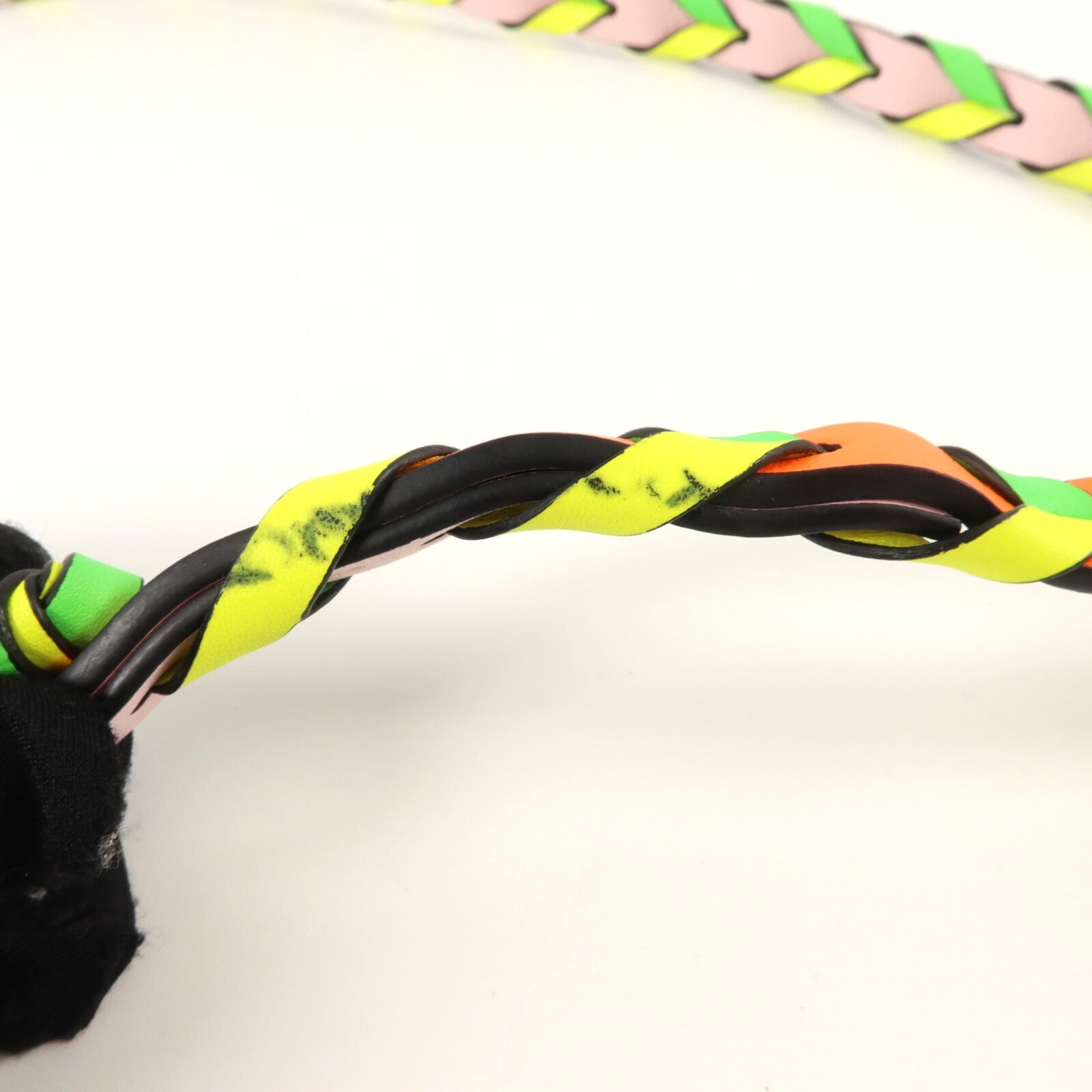 LOEWE 牛皮皮革Braided Mini Shoulder Strap肩帶