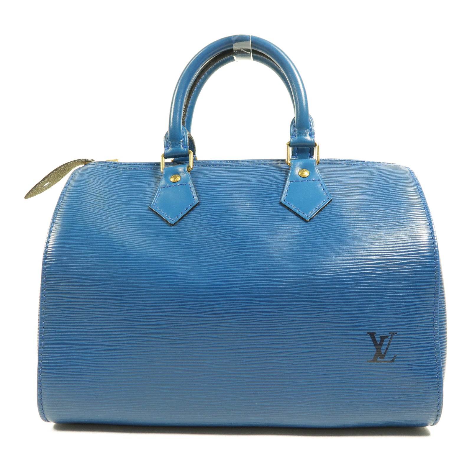 LOUIS VUITTON Epi Speedy 25金扣手挽袋