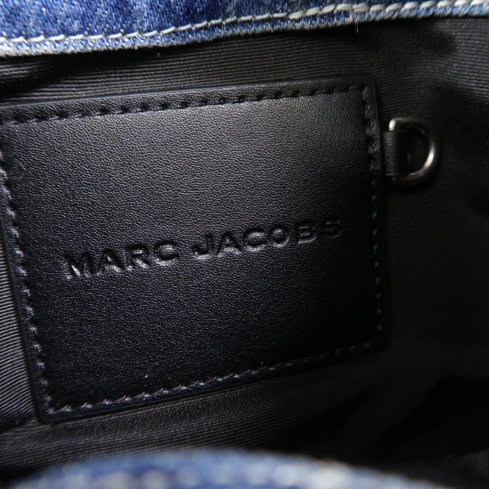 MARC JACOBS 牛仔布The Sack Bag手挽肩背兩用袋