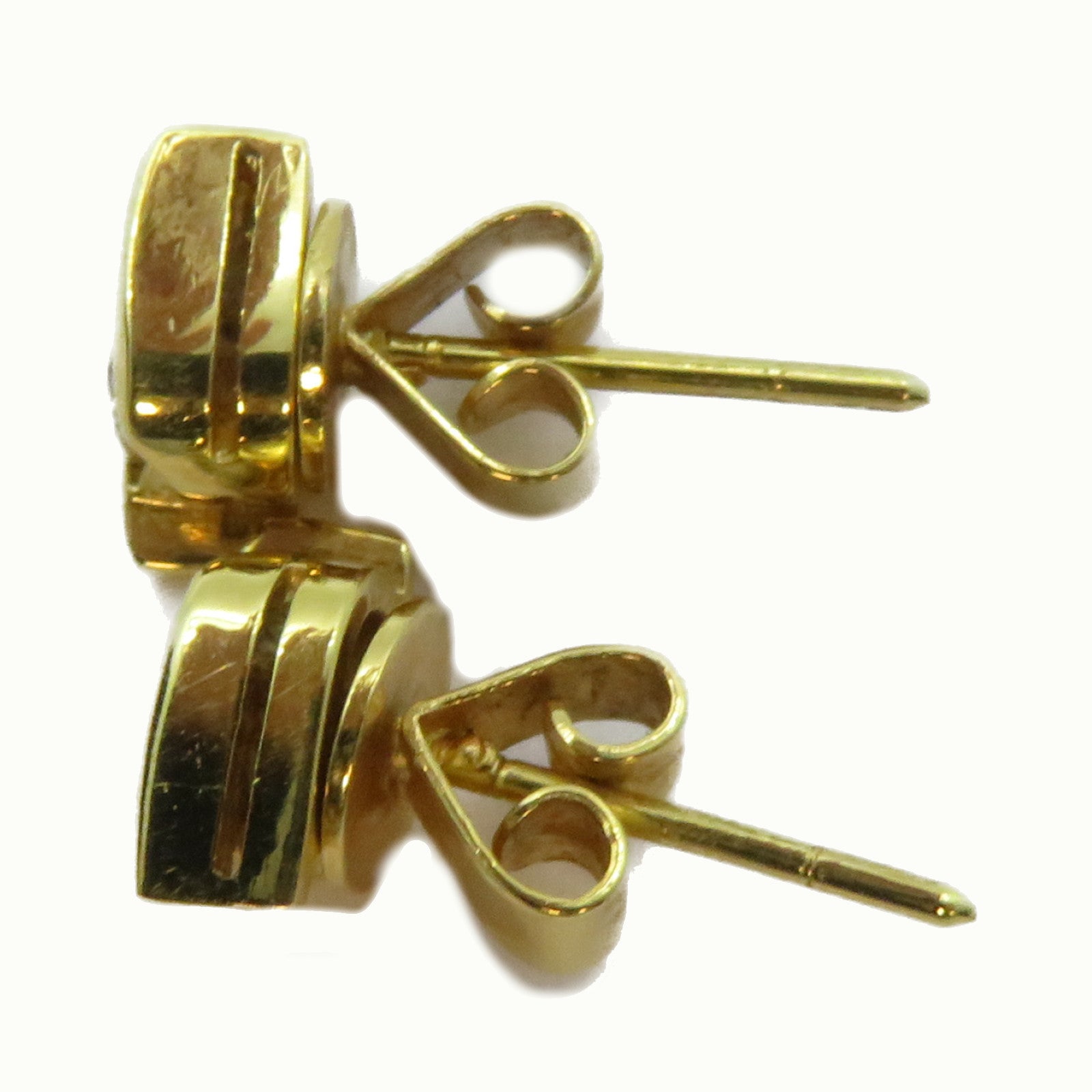 JEWELRY 18K黃金Diamond Earrings 0.36ct鑽石耳環