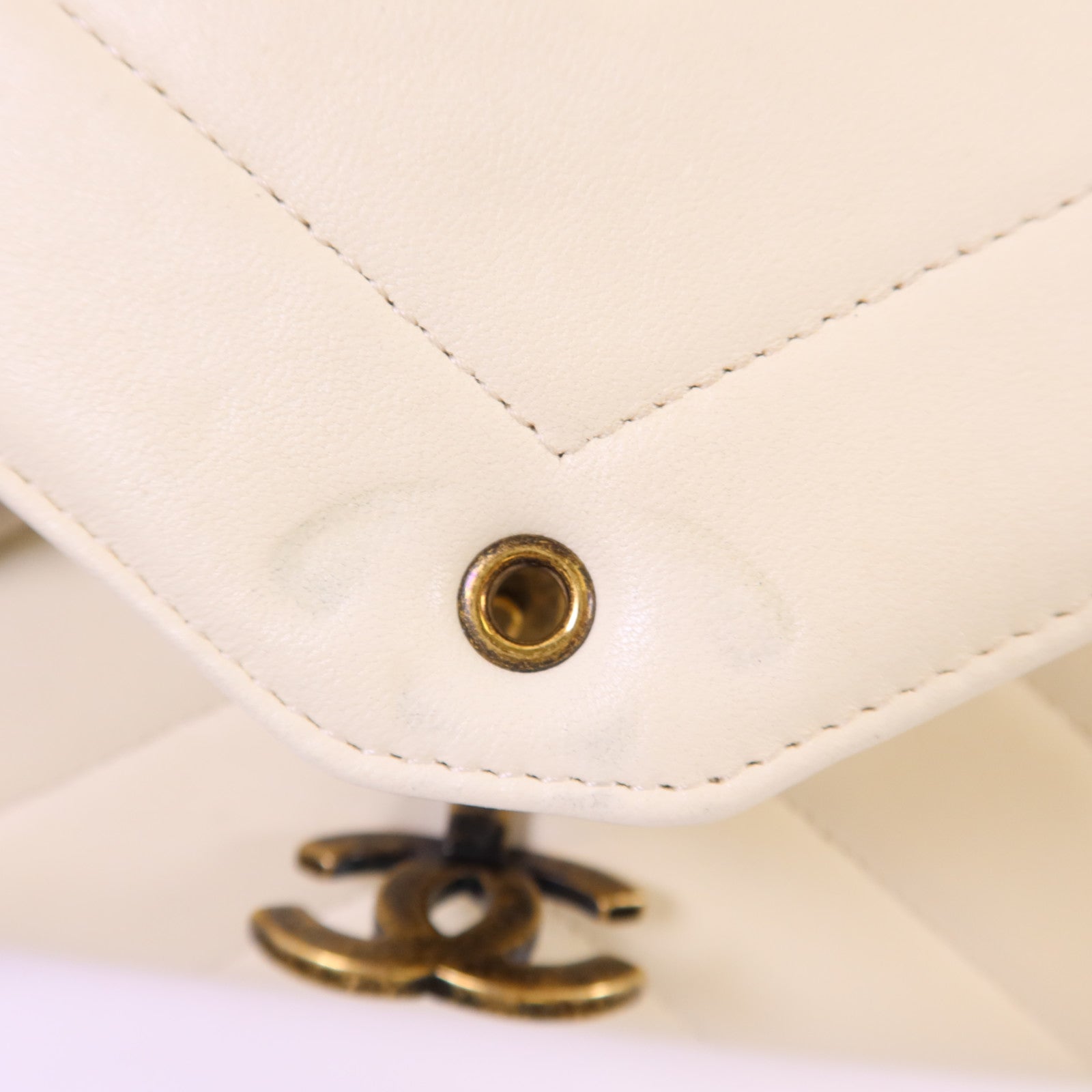 CHANEL 【激減優惠】牛皮皮革Chain Shoulder Bag金扣鏈帶肩背袋