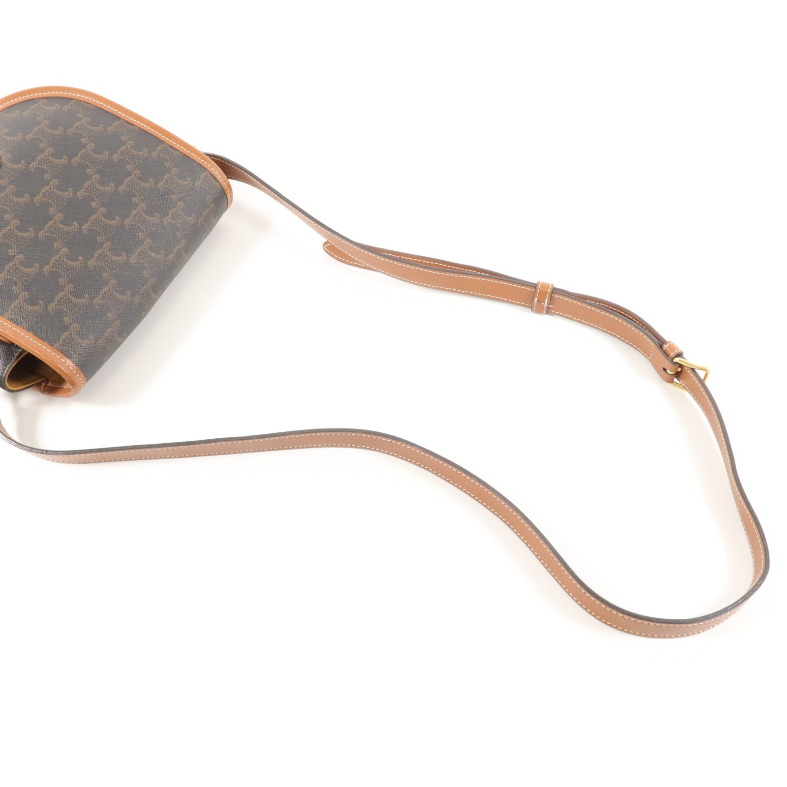 CELINE 塗層帆布Folco Medium肩背袋