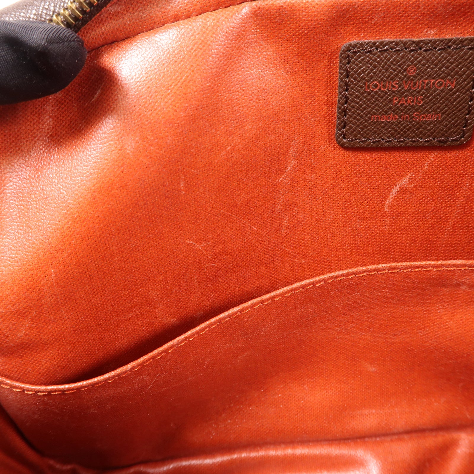 LOUIS VUITTON Damier Trousse Toilette金扣手拿包