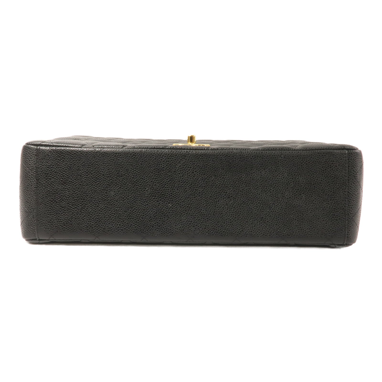 CHANEL 牛皮皮革Maxi Classic鏈帶肩背袋