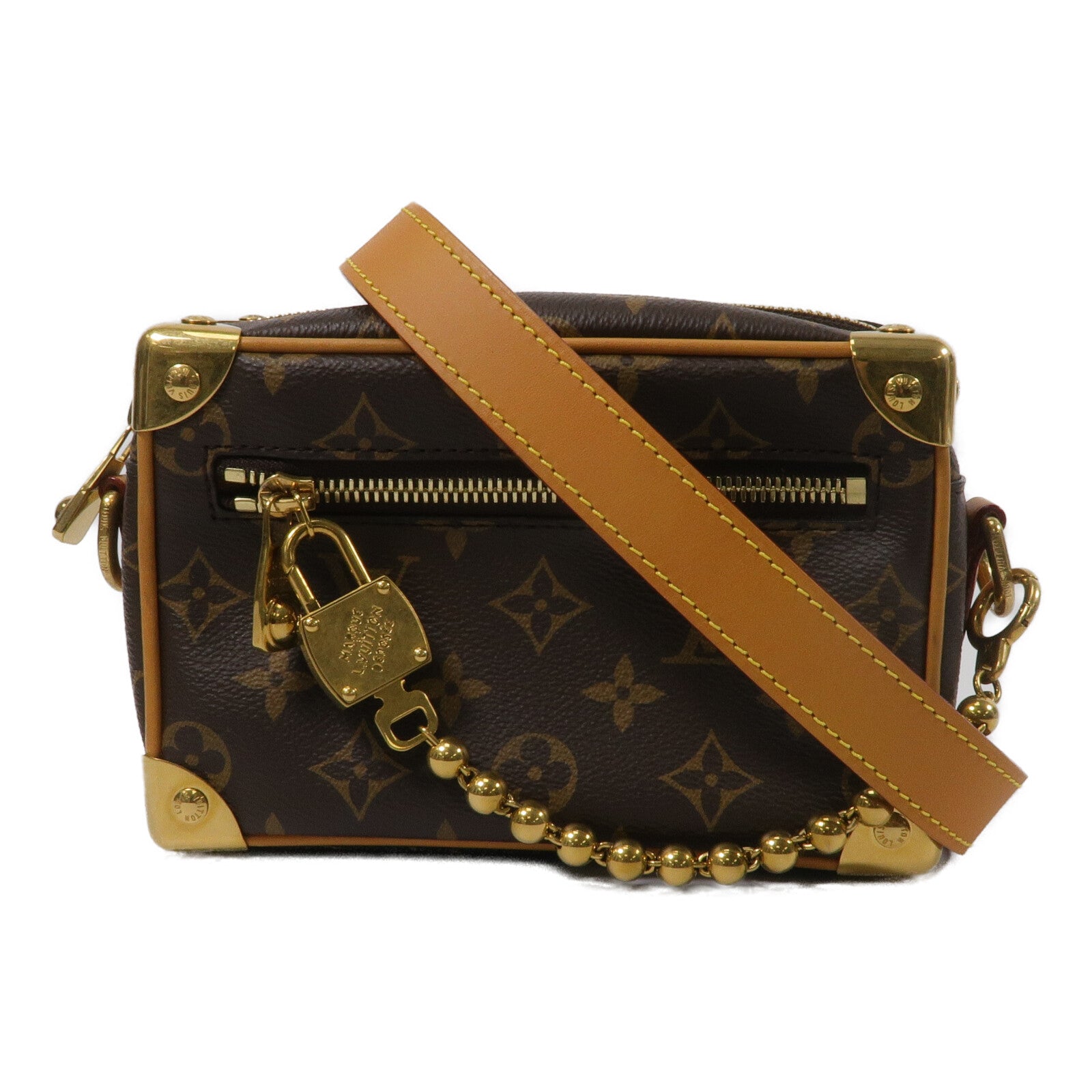 LOUIS VUITTON Monogram Mini Soft Trunk肩背袋