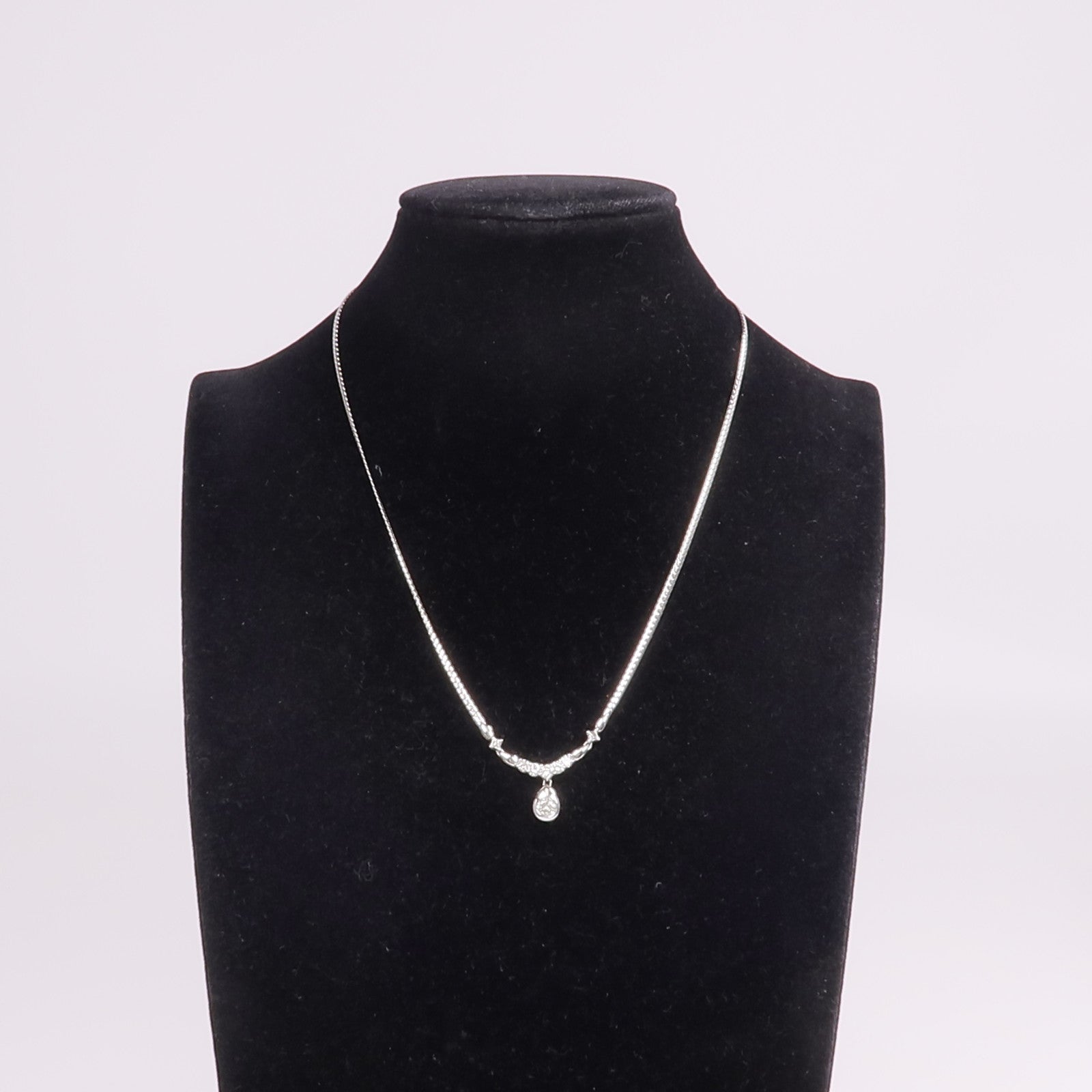 JEWELRY 【激減優惠】18K白金Diamond Necklace鑽石項鍊