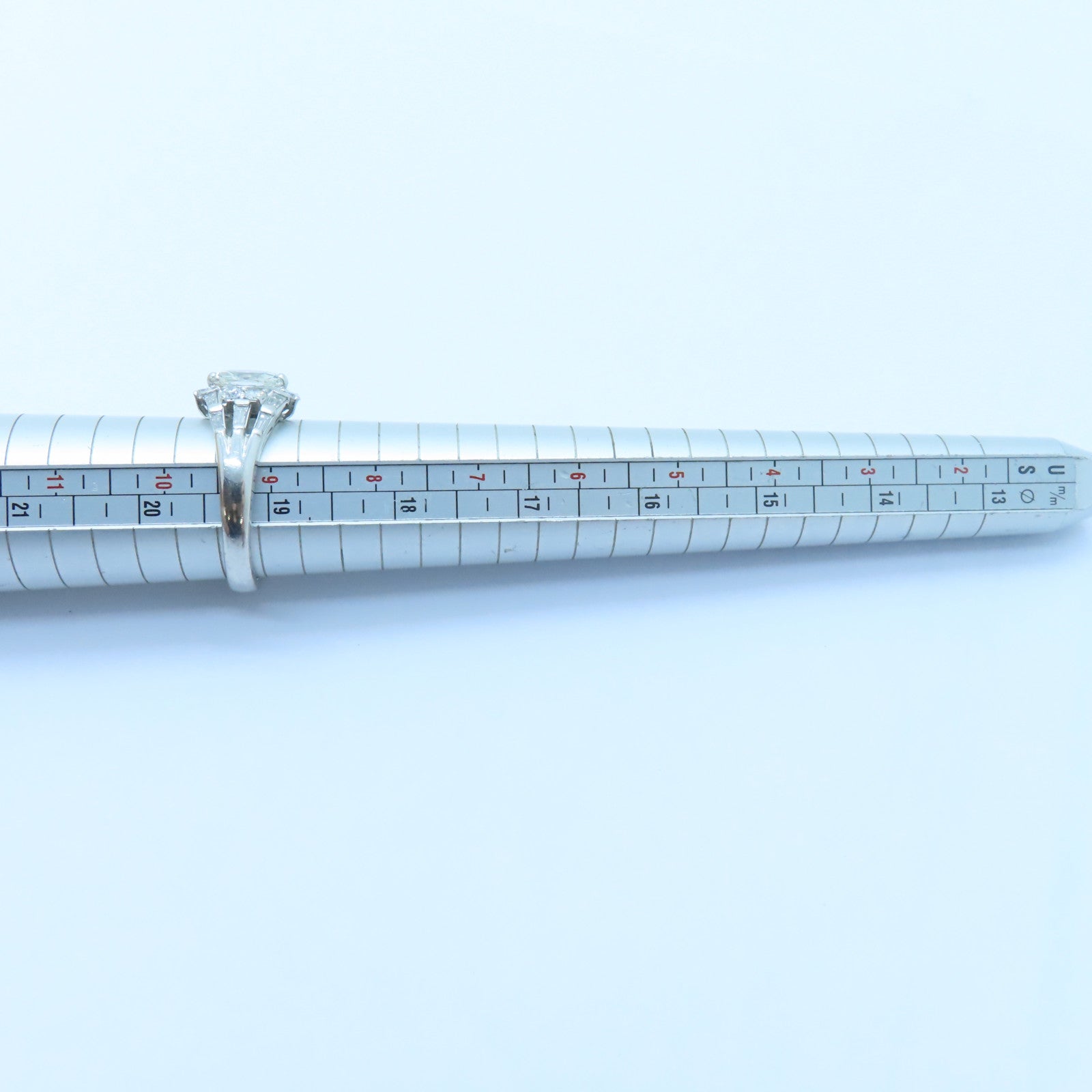 JEWELRY 【激減優惠】PT900鉑金Diamond Ring 0.876ct/0.88ct鑽石戒指US#9.25