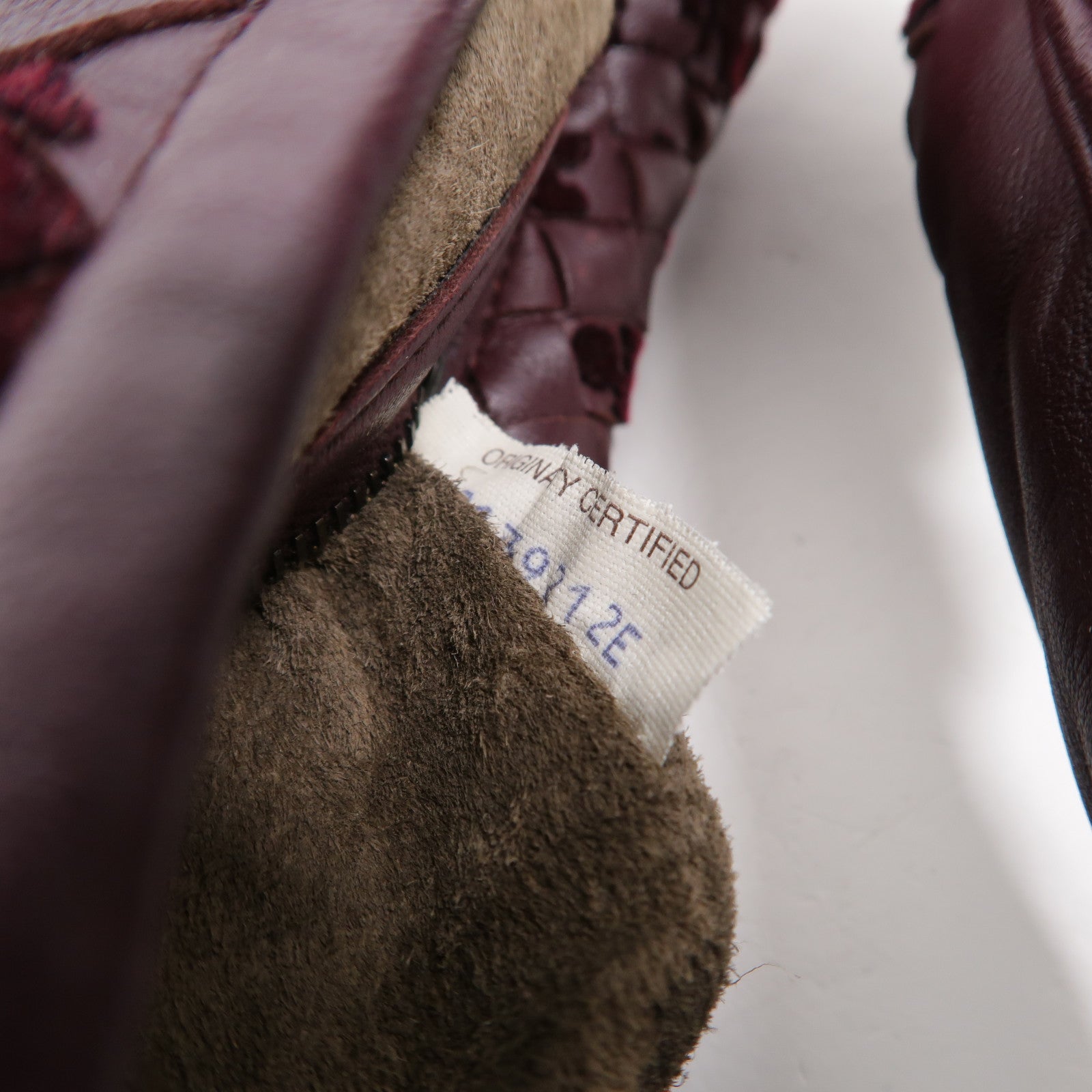 BOTTEGA VENETA 牛皮皮革/天鵝絨Intrecciato Hobo手挽袋