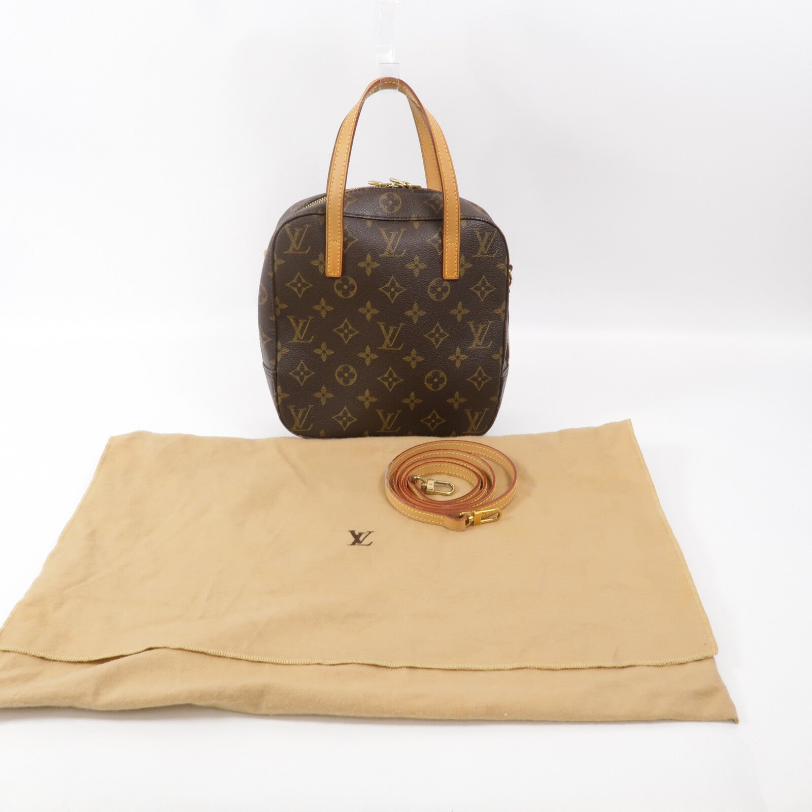 LOUIS VUITTON Monogram Spontini手挽肩背兩用袋