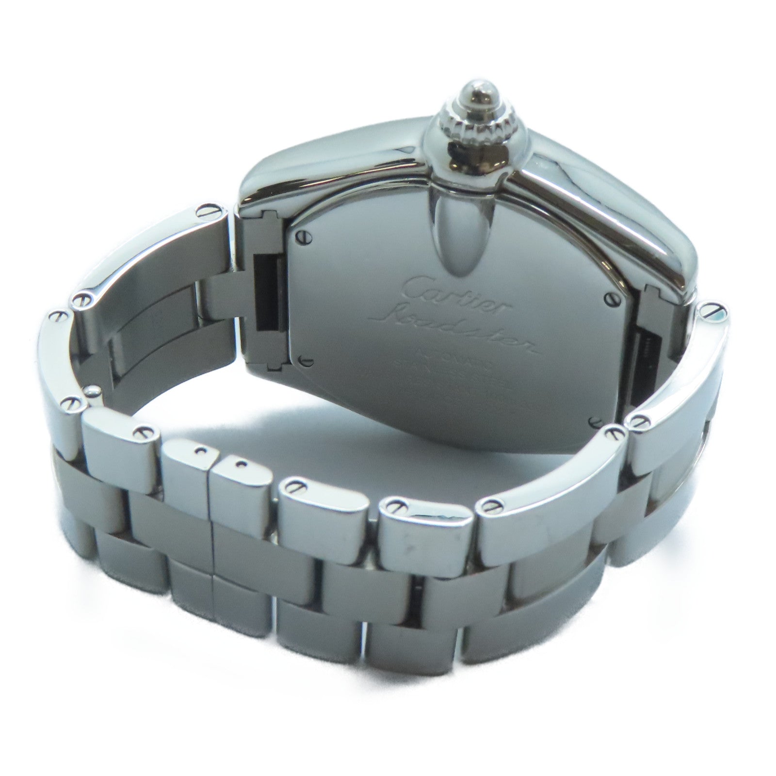 CARTIER 【激減優惠】Roadstar不鏽鋼手錶自動機芯銀色