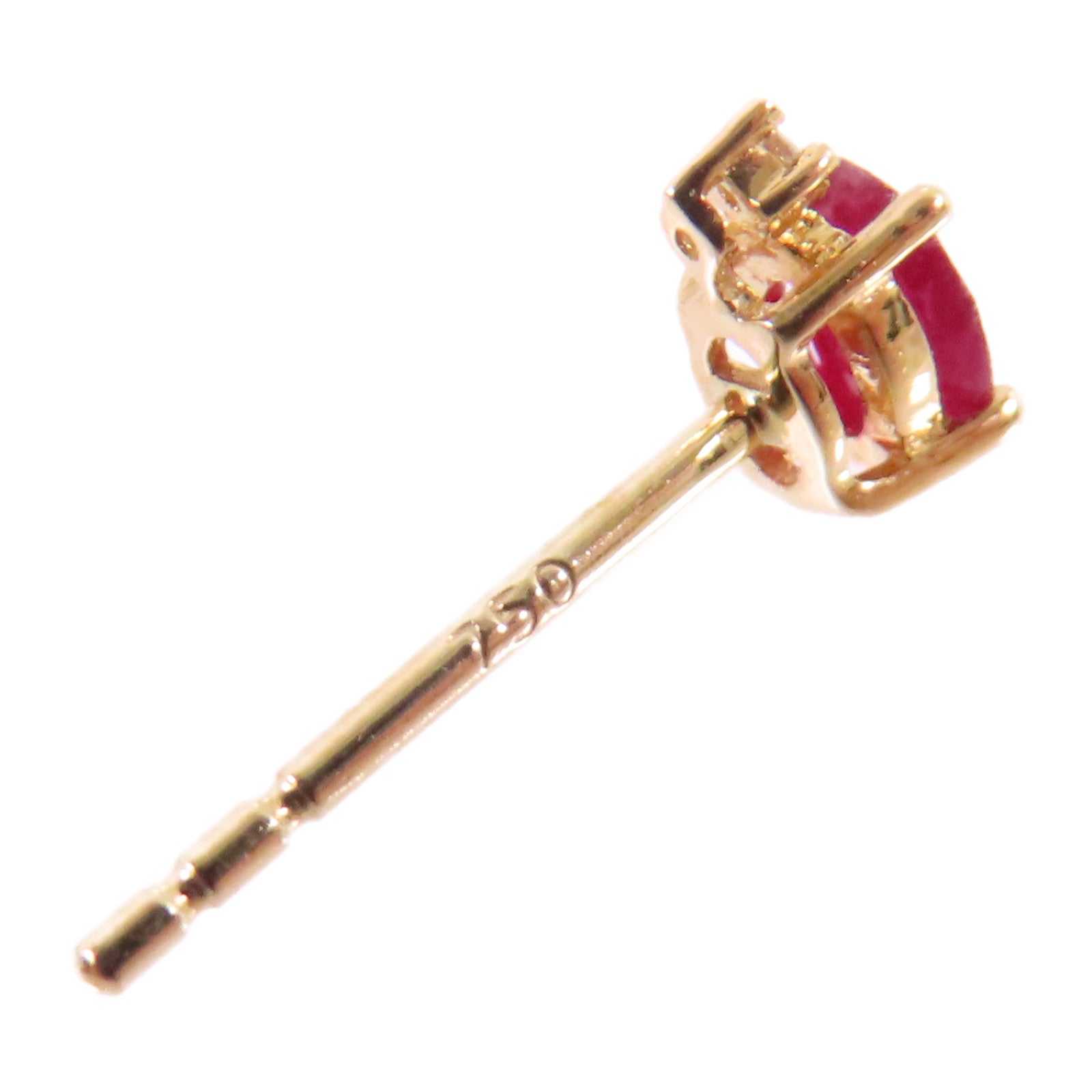 JEWELRY 18K黃金/紅寶石Ruby Earrings耳環