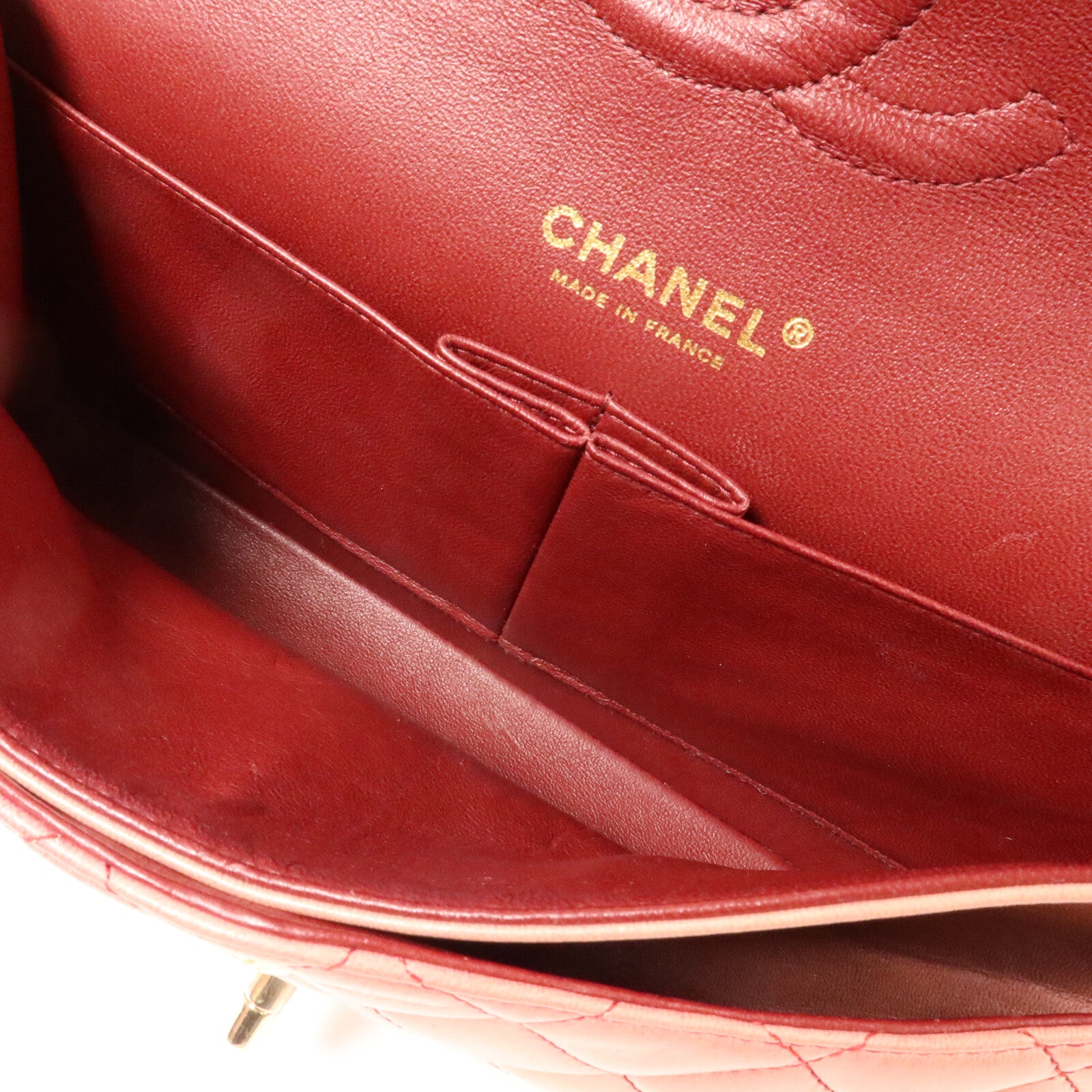 CHANEL 羊皮皮革Classic 25鏈帶肩背袋