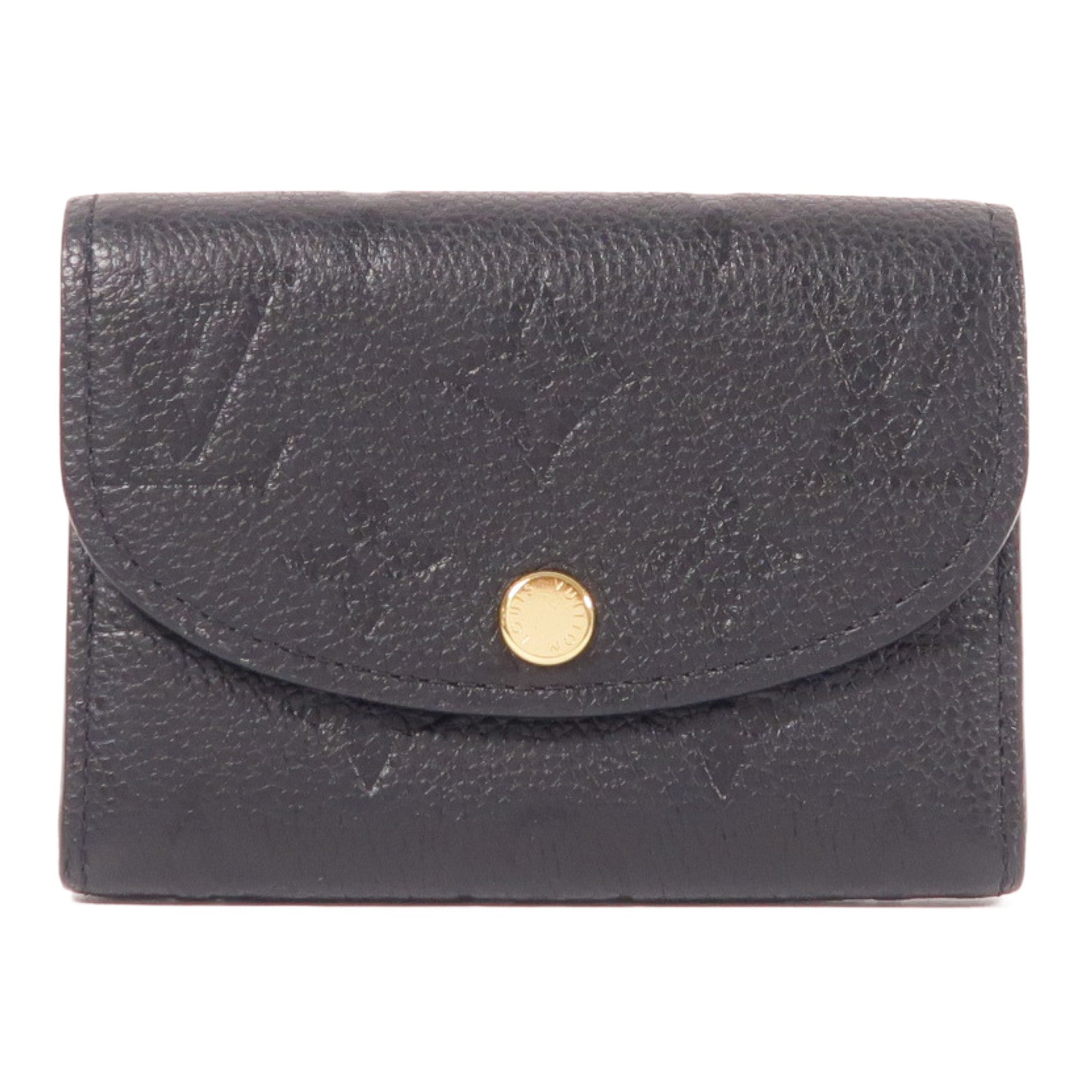 LOUIS VUITTON Monogram Empreinte Rosalie Coin Purse金扣零錢包