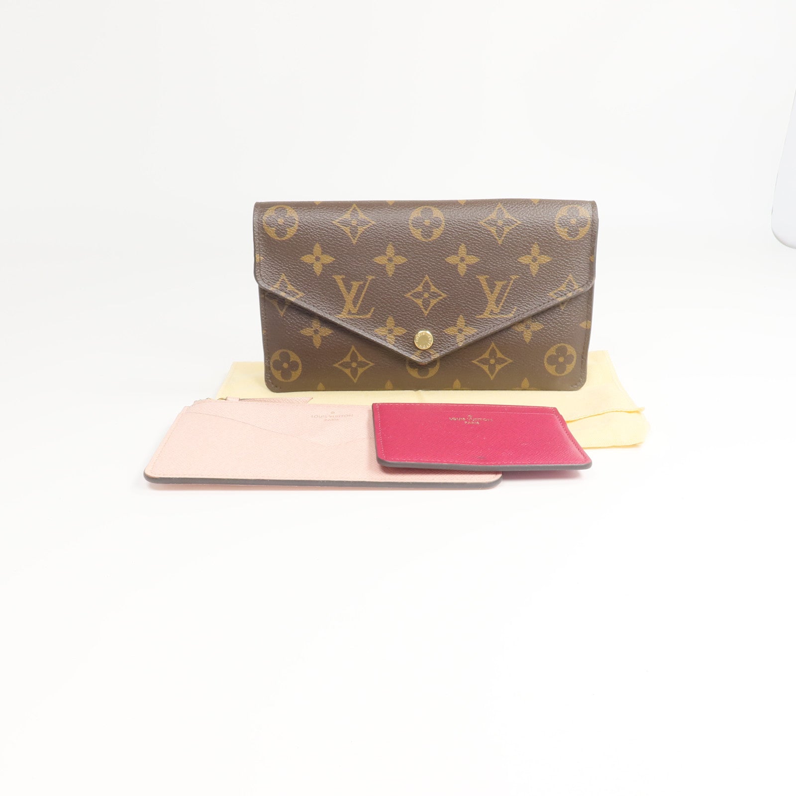 LOUIS VUITTON Monogram Portefeuille Jeanne長錢包