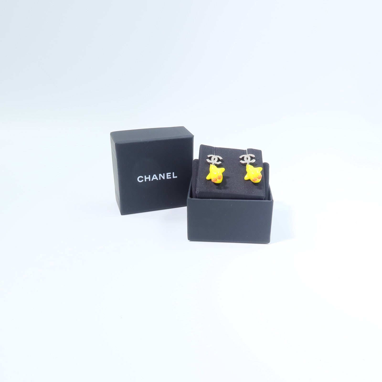 CHANEL PVC/金屬Earrings耳環