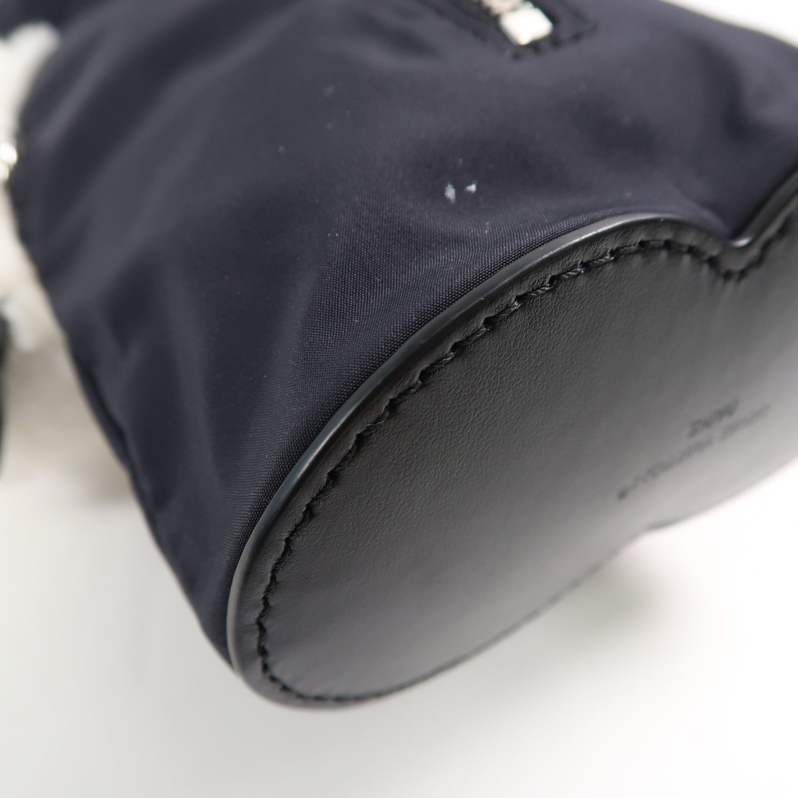 LOUIS VUITTON 羊毛/尼龍Vivienne Backpack銀扣背包