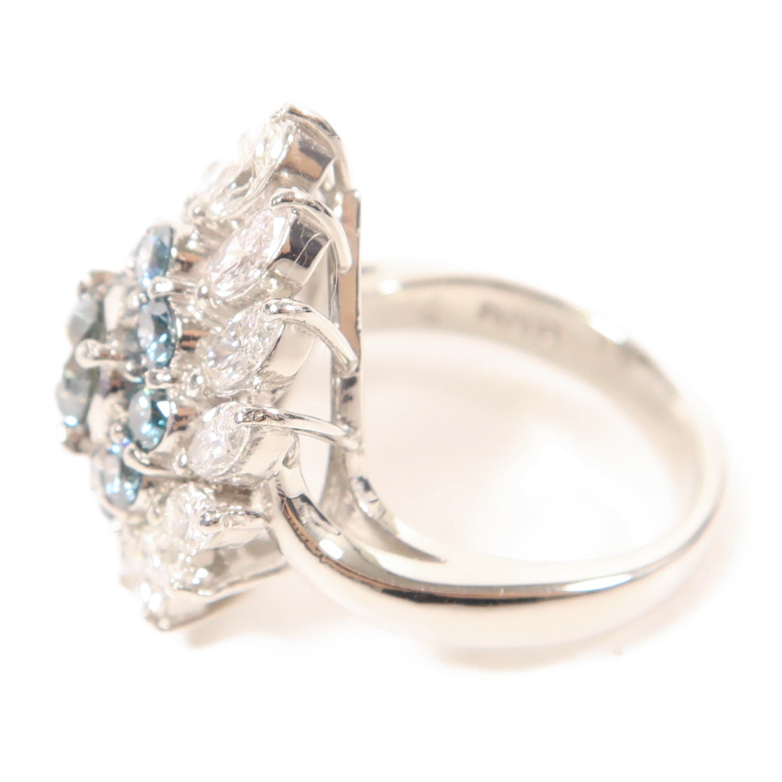 JEWELRY 【激減優惠】PT900鉑金Diamond Ring 0.63ct鑽石 2.8鑽石戒指US#6
