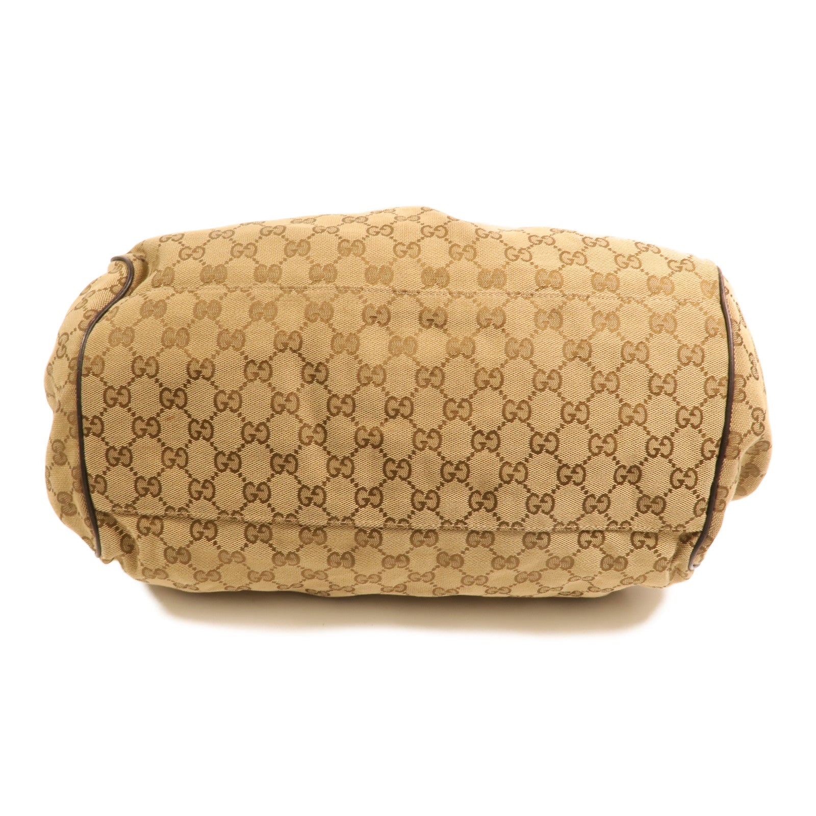 GUCCI 帆布GG Sukey金扣手挽肩背兩用袋