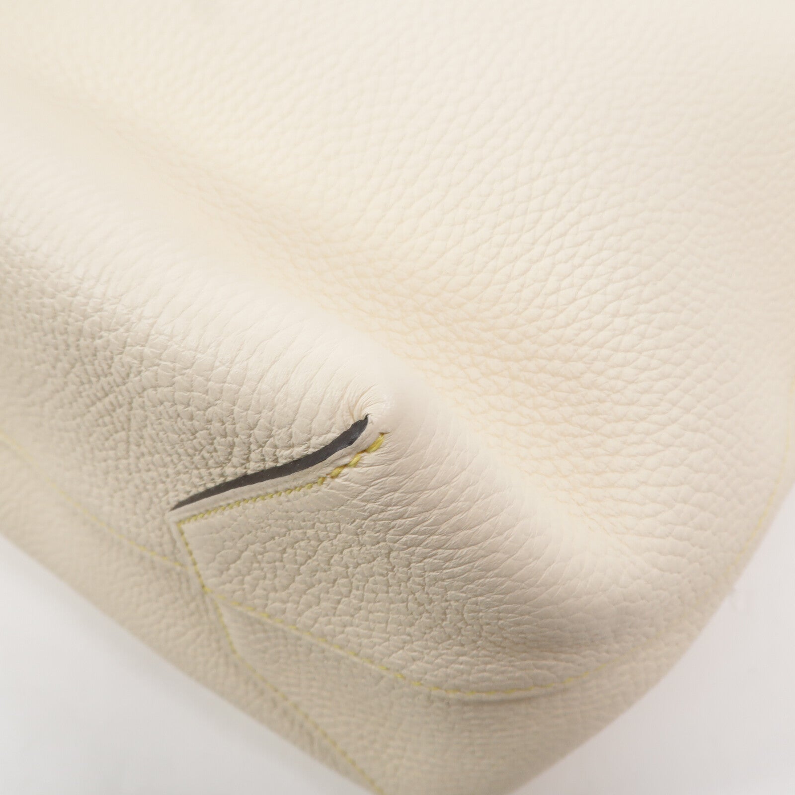 HERMES Togo皮革Cabasellier 46手挽袋Nata/Chai